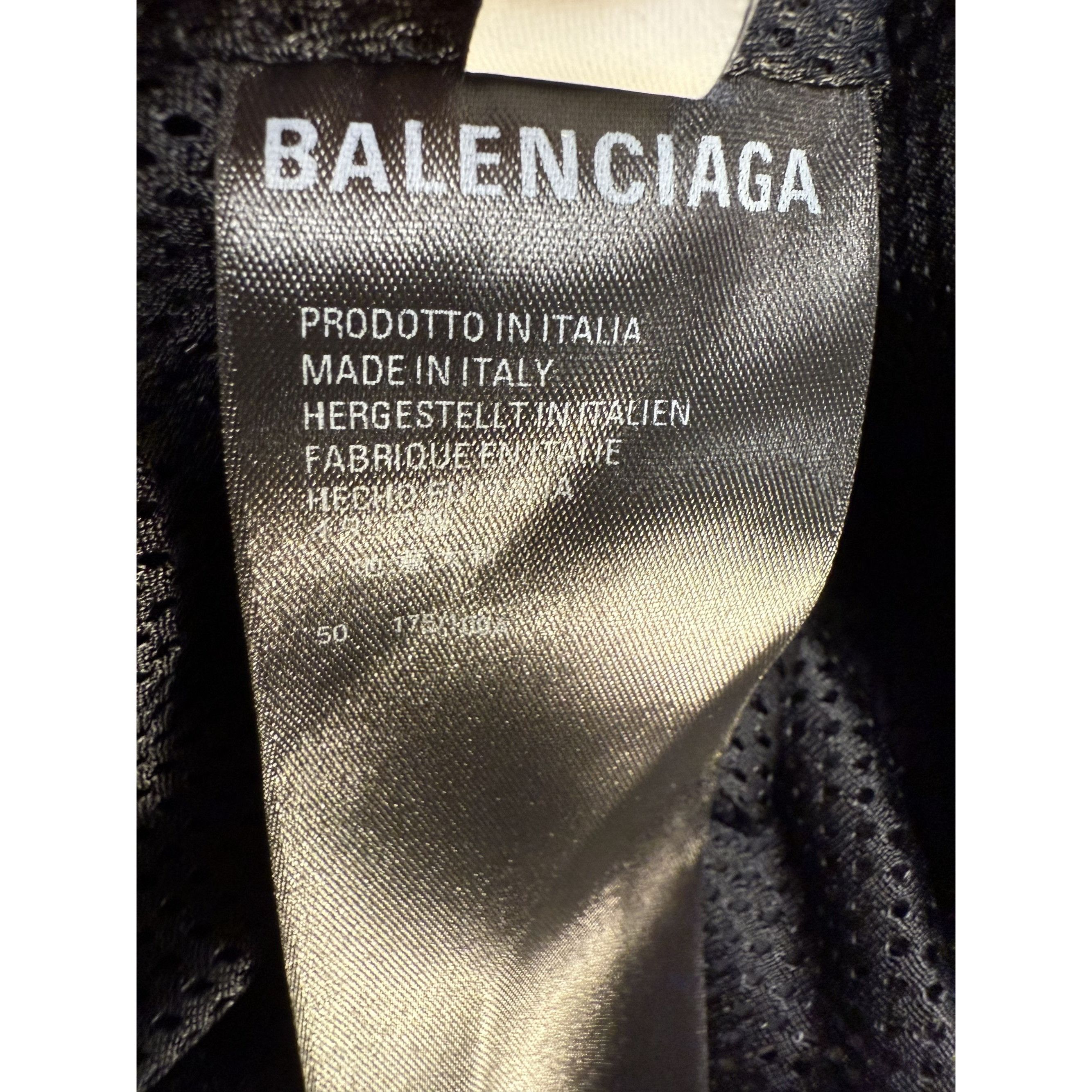 Balenciaga Balenciaga Black Nylon Jacket With "Free" Back Print & Embro Size US M / EU 48-50 / 2 - 6 Thumbnail