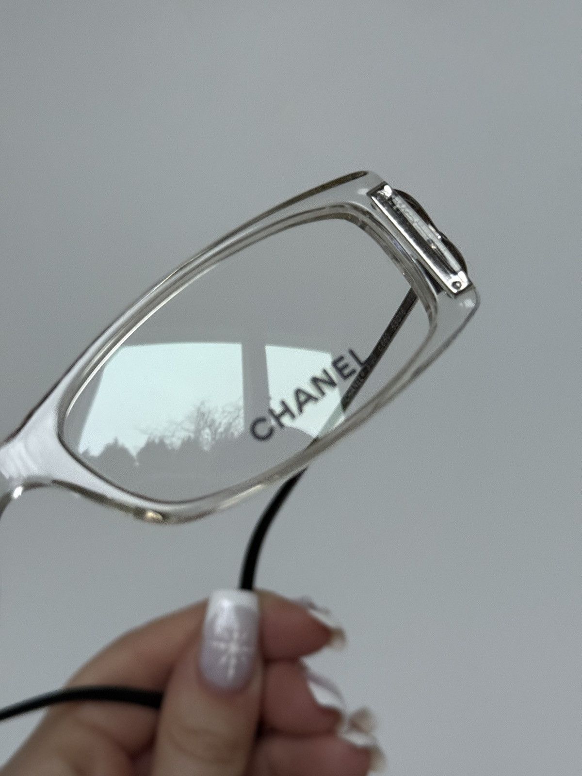 Chanel Chanel Transparent Glasses Size ONE SIZE - 5 Thumbnail