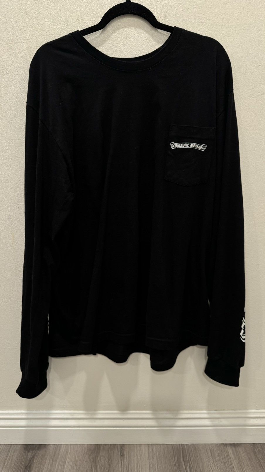 Chrome Hearts Chrome Hearts Scroll logo Fuck You Longsleeve Size US XXL / EU 58 / 5 - 1 Thumbnail