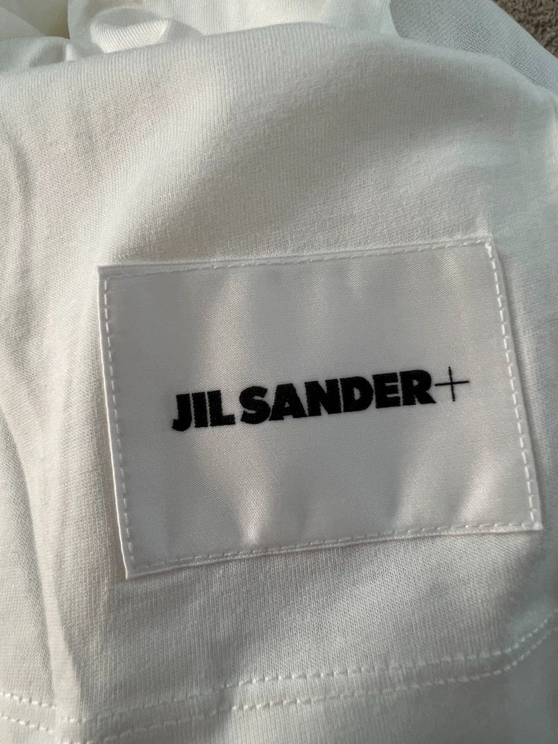Jil Sander Jil Sander pure white short sleeve T-shirt Size S / US 4 / IT 40 - 4 Thumbnail