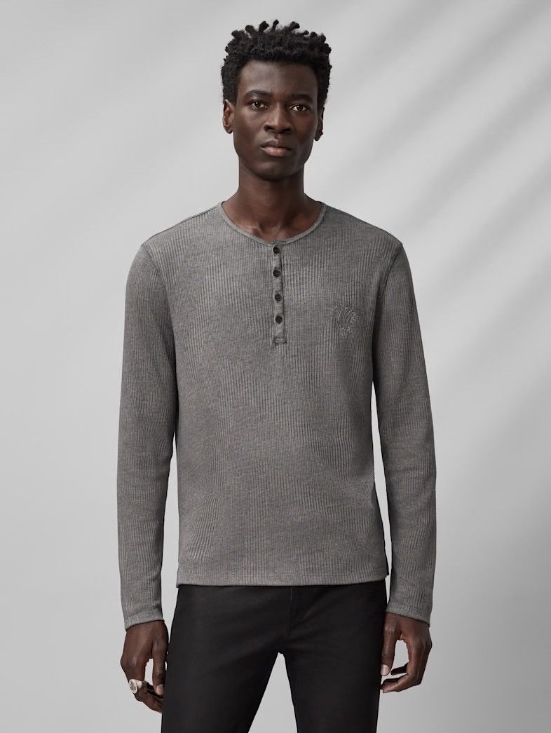 John Varvatos Klaus 25th anniversary Henley Medium Size US M / EU 48-50 / 2 - 2 Thumbnail