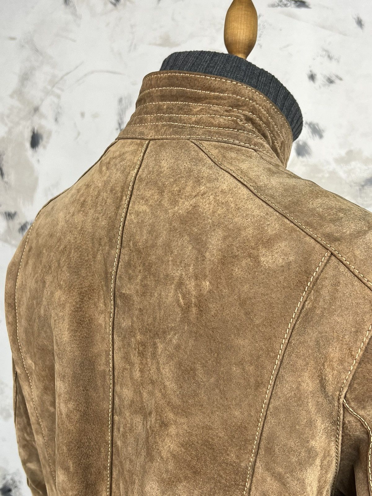 Angelo Litrico Vintage Angelo Litrico Leather Jacket Size M Size US M / EU 48-50 / 2 - 7 Thumbnail