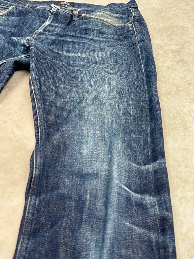 A.P.C. A.P.C. Petit Standart Navy Selvedge Blue Rebel Denim Jeans Size US 30 / EU 46 - 10 Thumbnail