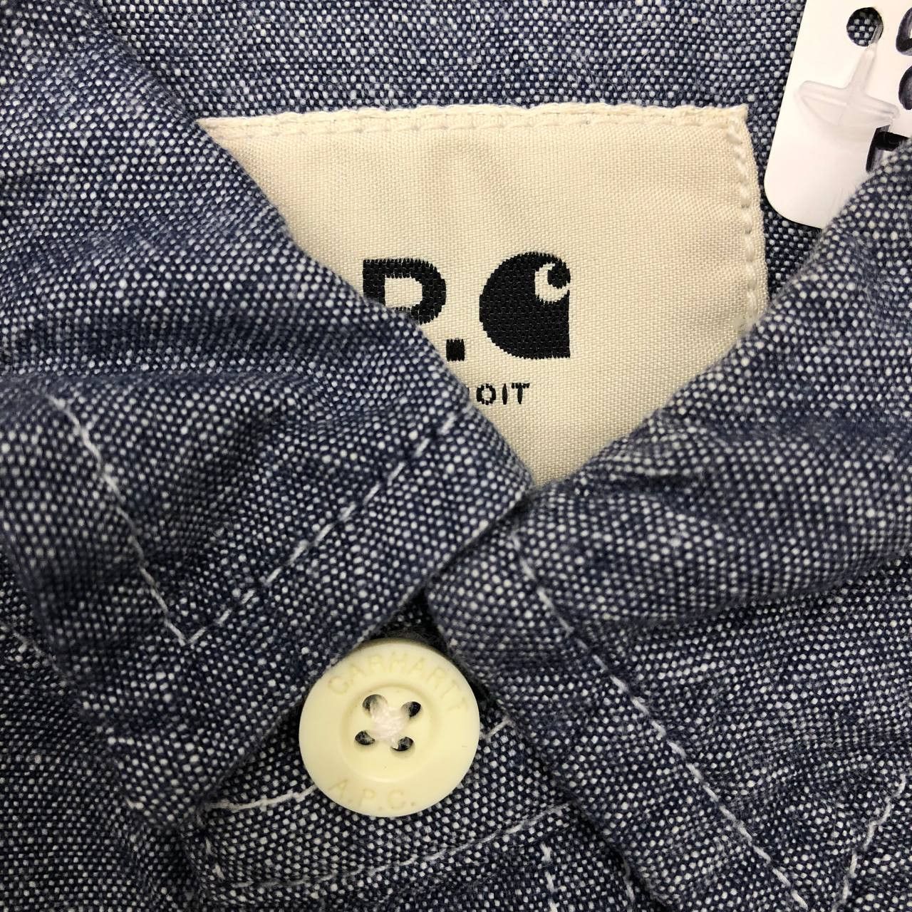 A.P.C. × Carhartt T288 CARHARTT X A.P.C. PARIS DETROIT DENIM SHIRTS Size US S / EU 44-46 / 1 - 6 Thumbnail