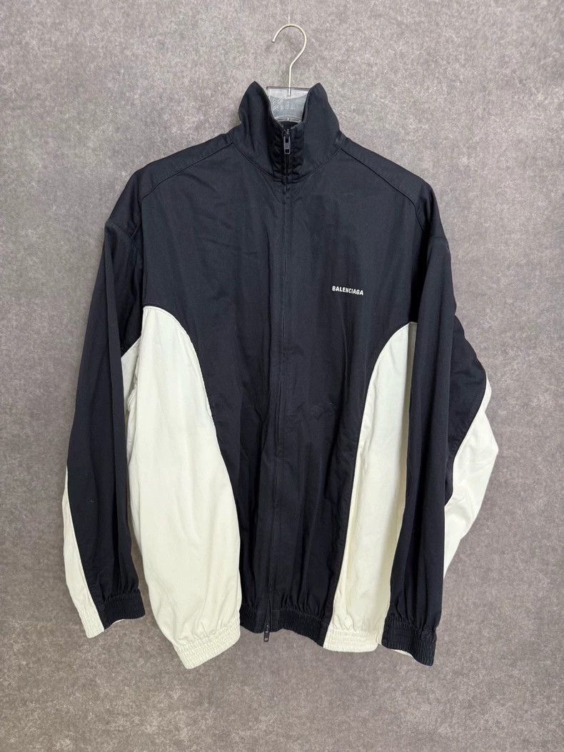 Balenciaga Balenciaga Embroidered Logo Track Jacket - dmc Size US M / EU 48-50 / 2 - 1 Thumbnail