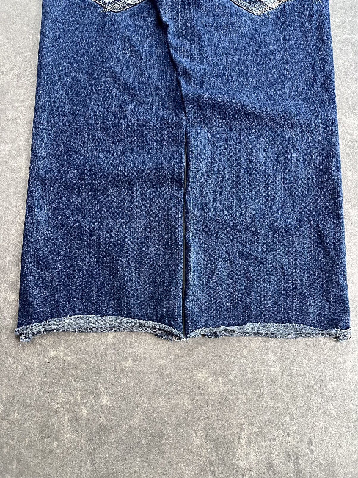 Artful Dodger 00s Artful Dodger Rare Skulls Baggy Denim Jeans 40 XXL Size US 40 / EU 56 - 10 Thumbnail