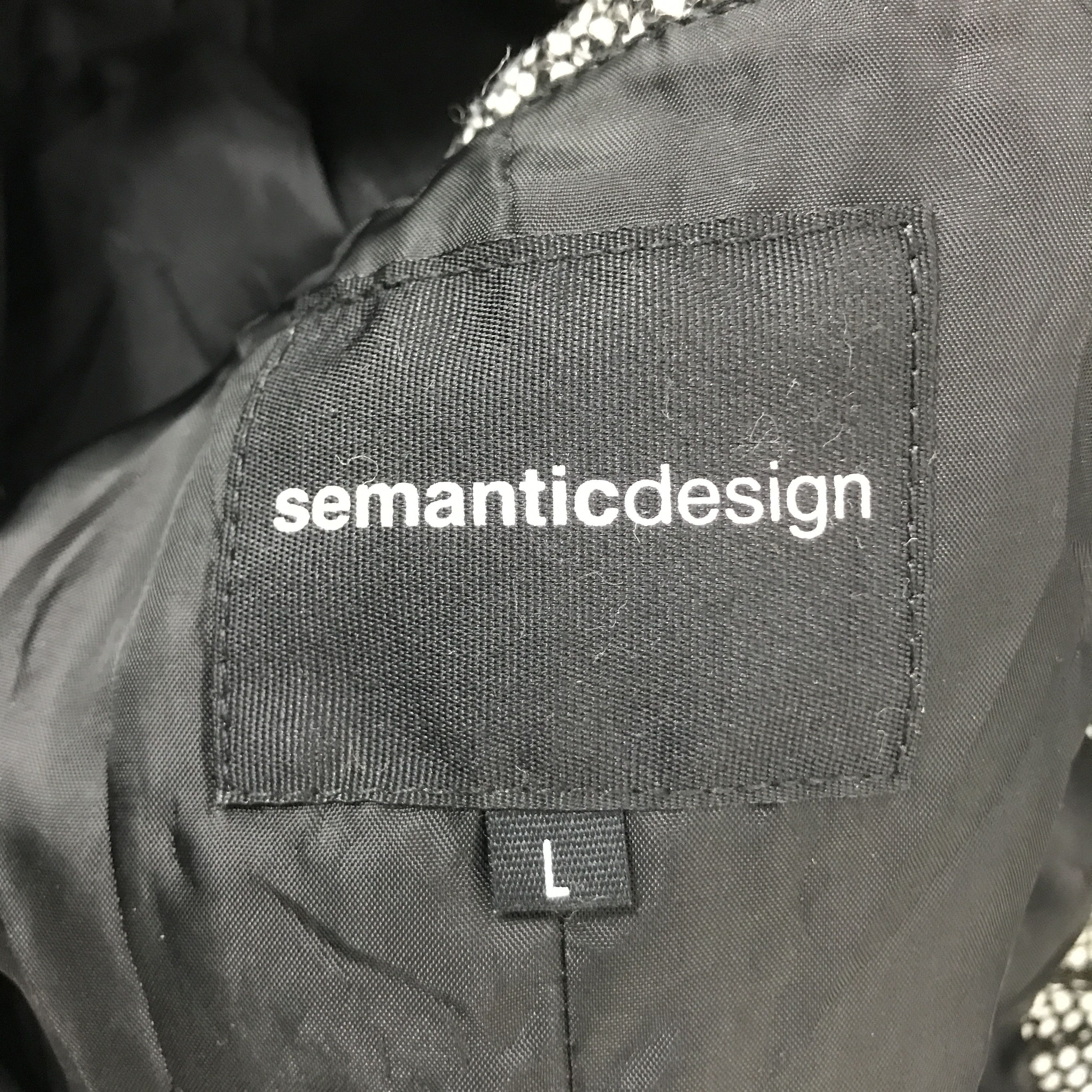 Japanese Brand × semanticdesign SEMANTIC DESIGN BRAND JAPAN PUNK DESIGN JACKET Size US L / EU 52-54 / 3 - 10 Thumbnail