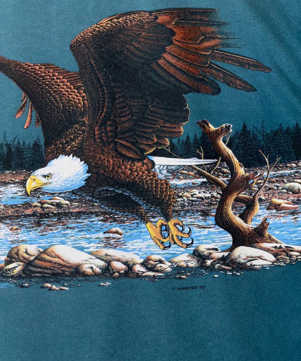 Signal Sport 1992 Signal Sport Habitat Eagle Tee Size US XL / EU 56 / 4 - 13 Thumbnail