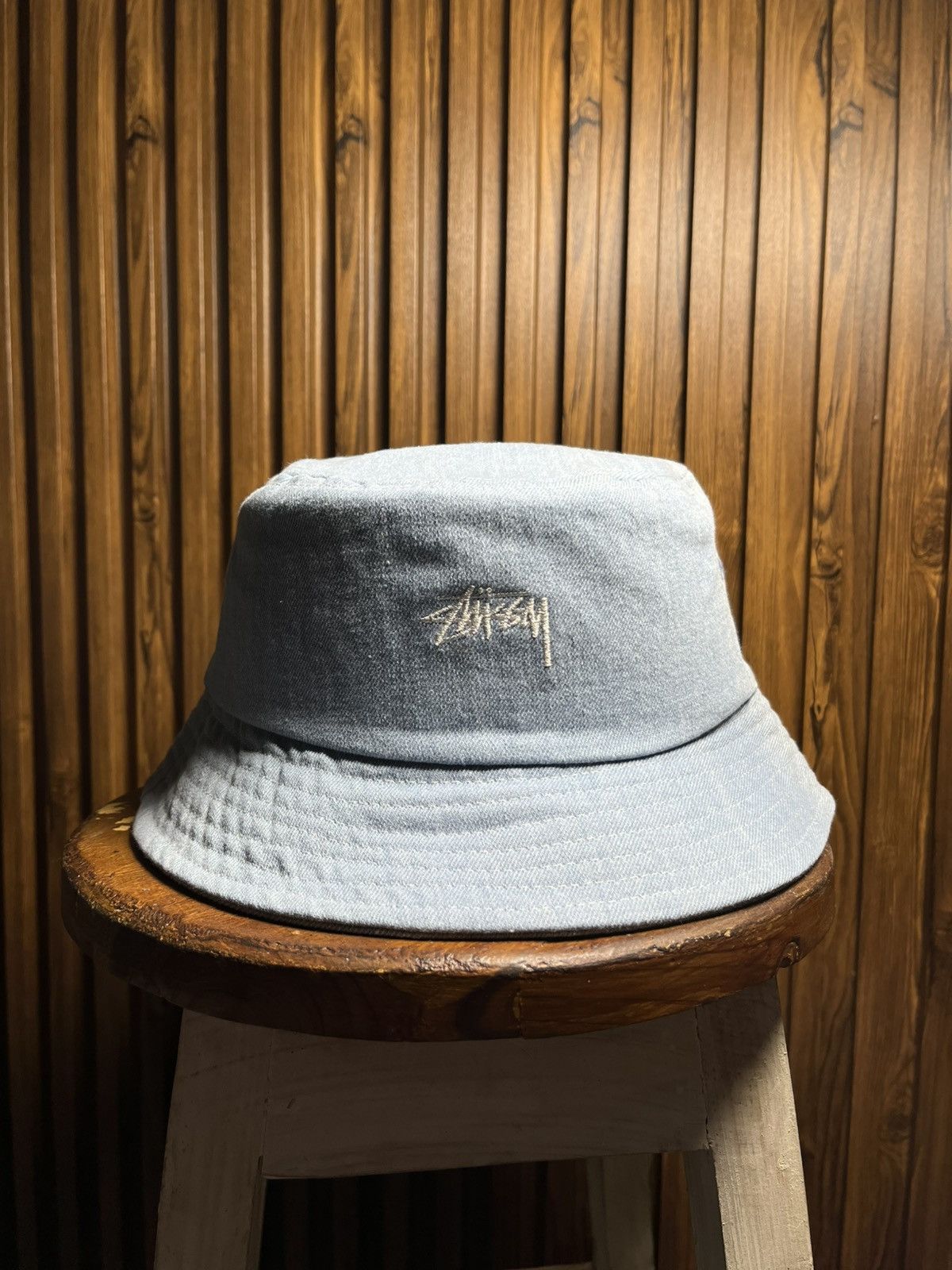 Stussy Stussy contrast stitch bucket hat Size ONE SIZE - 2 Thumbnail