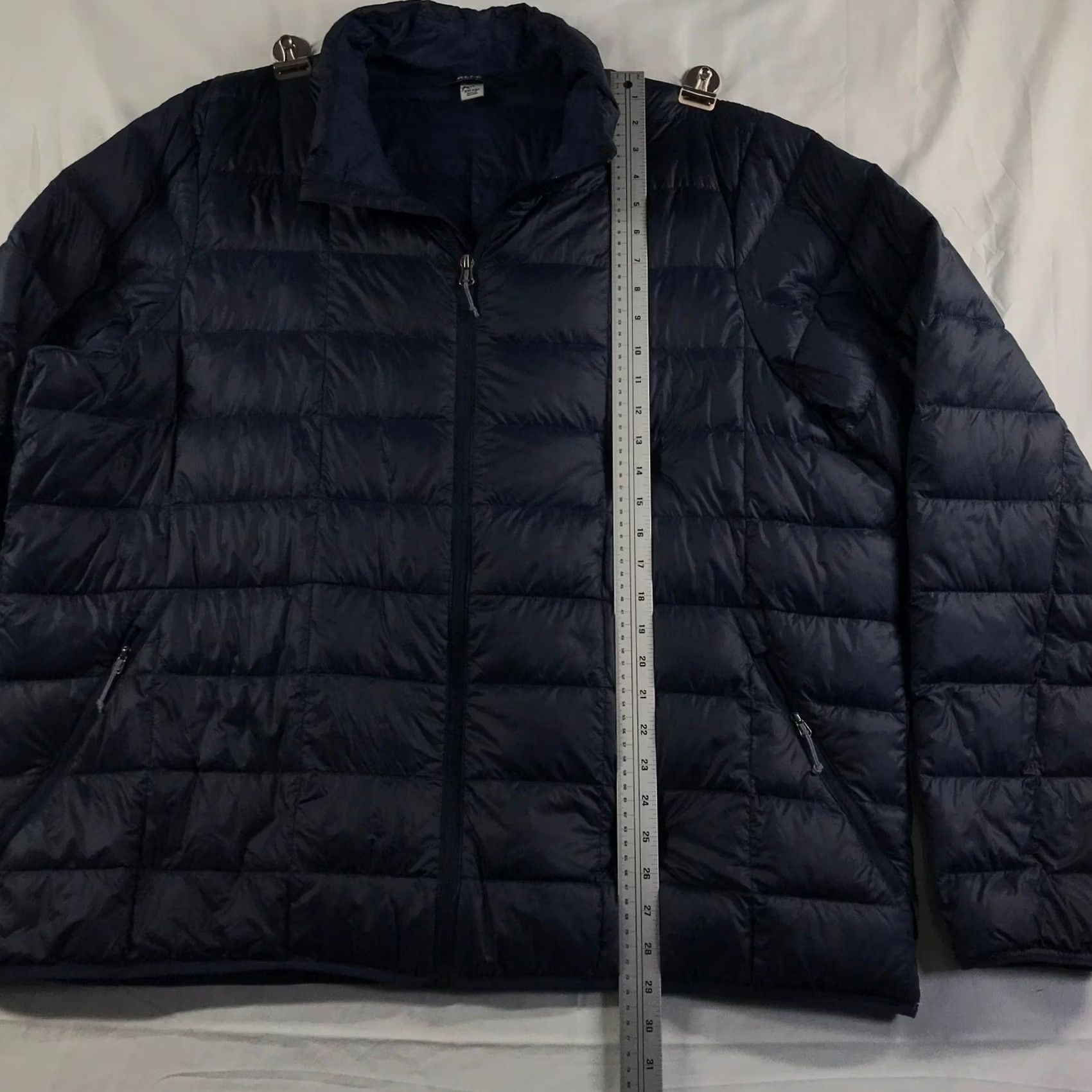 Vintage REI Co-op 650 Down Jacket Mens XXLarge Navy Blue Puffer Quilted Full Zip Coat Size US XXL / EU 58 / 5 - 2 Thumbnail