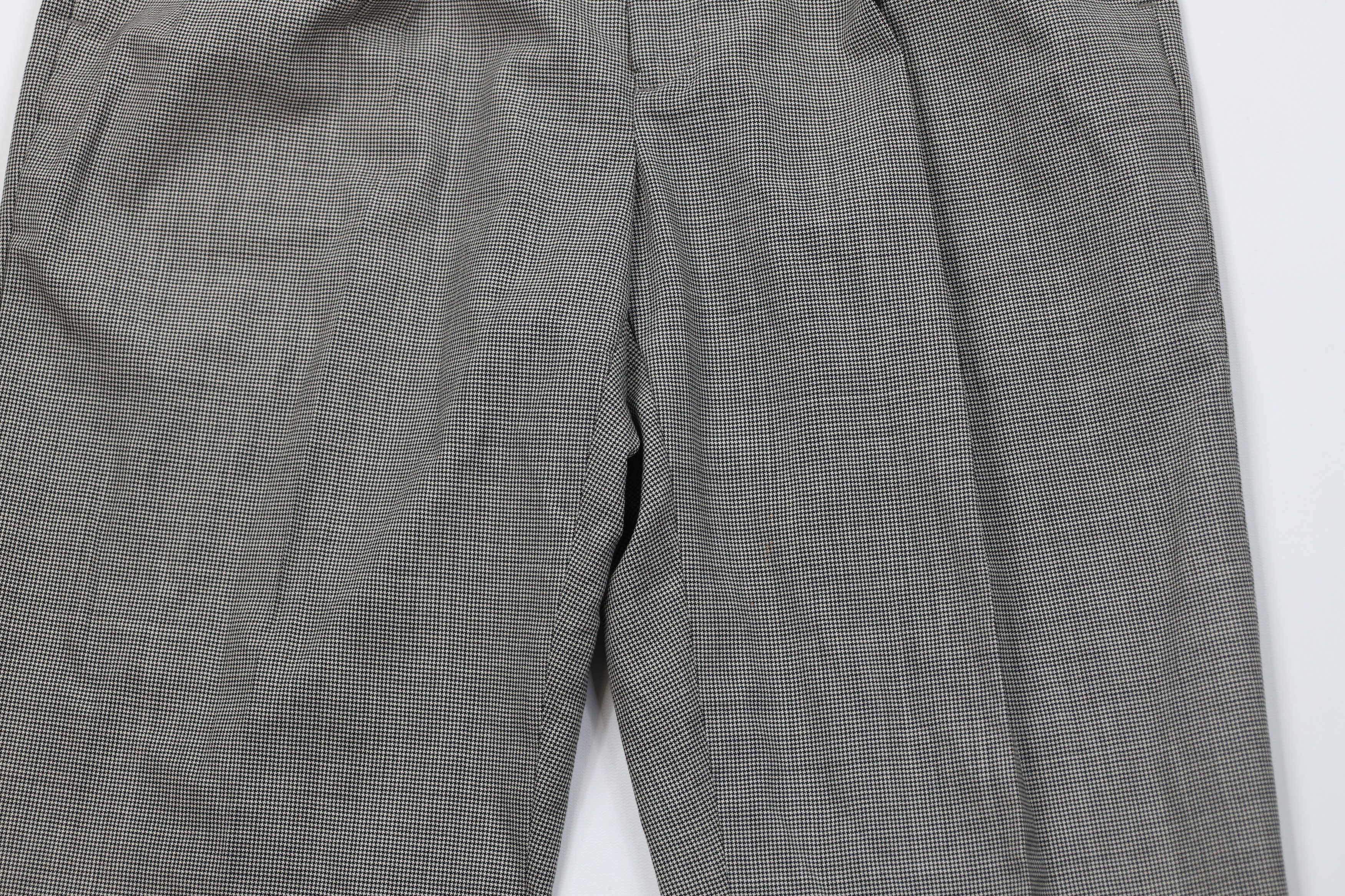 Tommy Hilfiger Vintage 90s Tommy Hilfiger Houndstooth Wide Leg Chino Pants Size US 34 / EU 50 - 3 Thumbnail