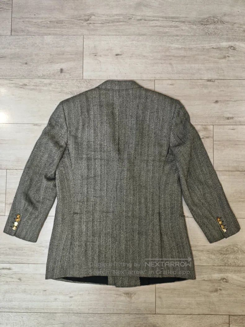 Brioni Brioni Alpaca herringbone winter coat Size US L / EU 52-54 / 3 - 3 Thumbnail