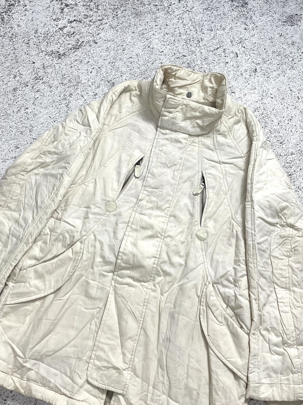 Issey Miyake 1990s Tsumori Chisato - Raccoon Fur Puff Jacket Issey Miyake Size US M / EU 48-50 / 2 - 1 Thumbnail
