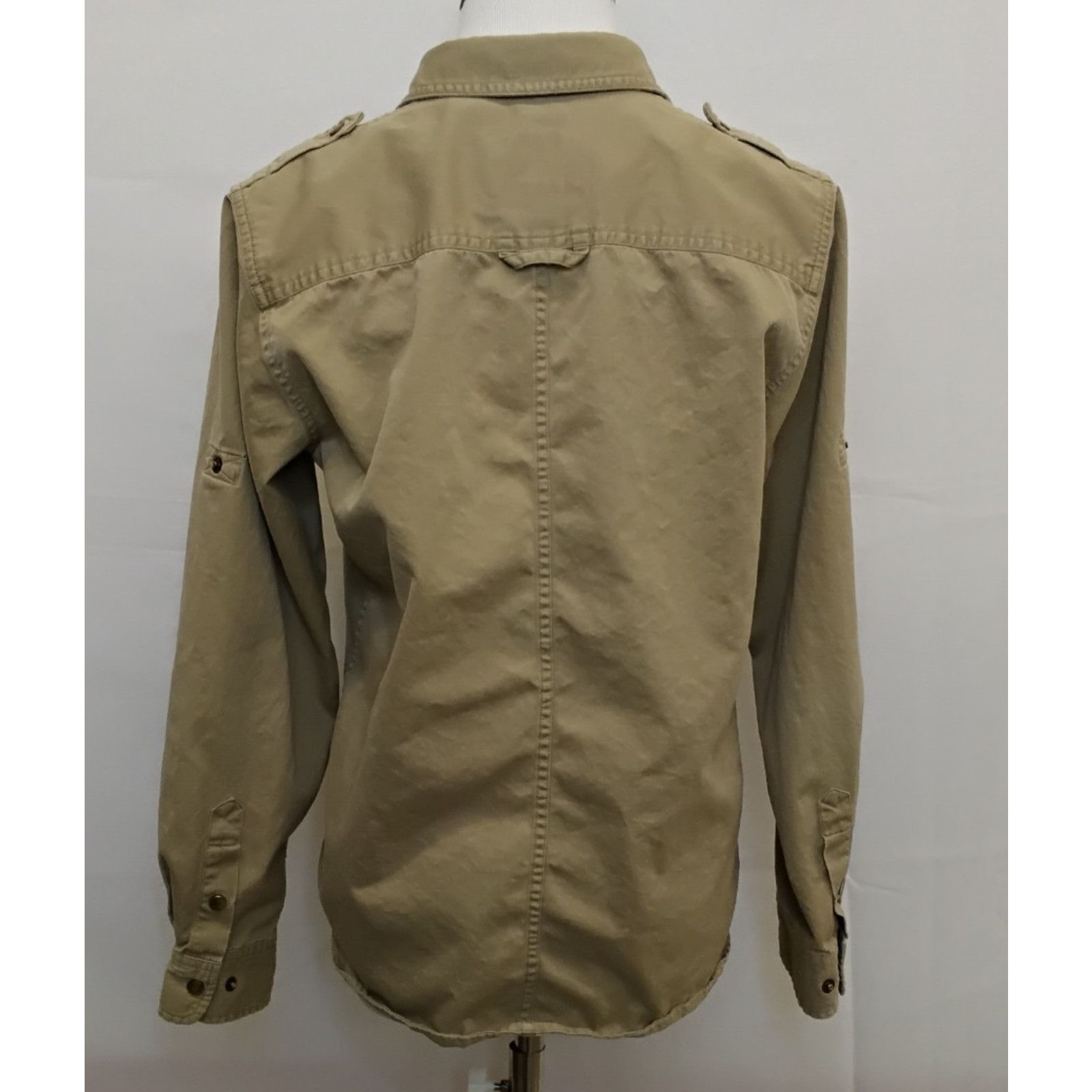 Lauren Ralph Lauren Ralph Lauren Safari Shirt Women's M 1990s Stress Hole Size M / US 6-8 / IT 42-44 - 3 Thumbnail