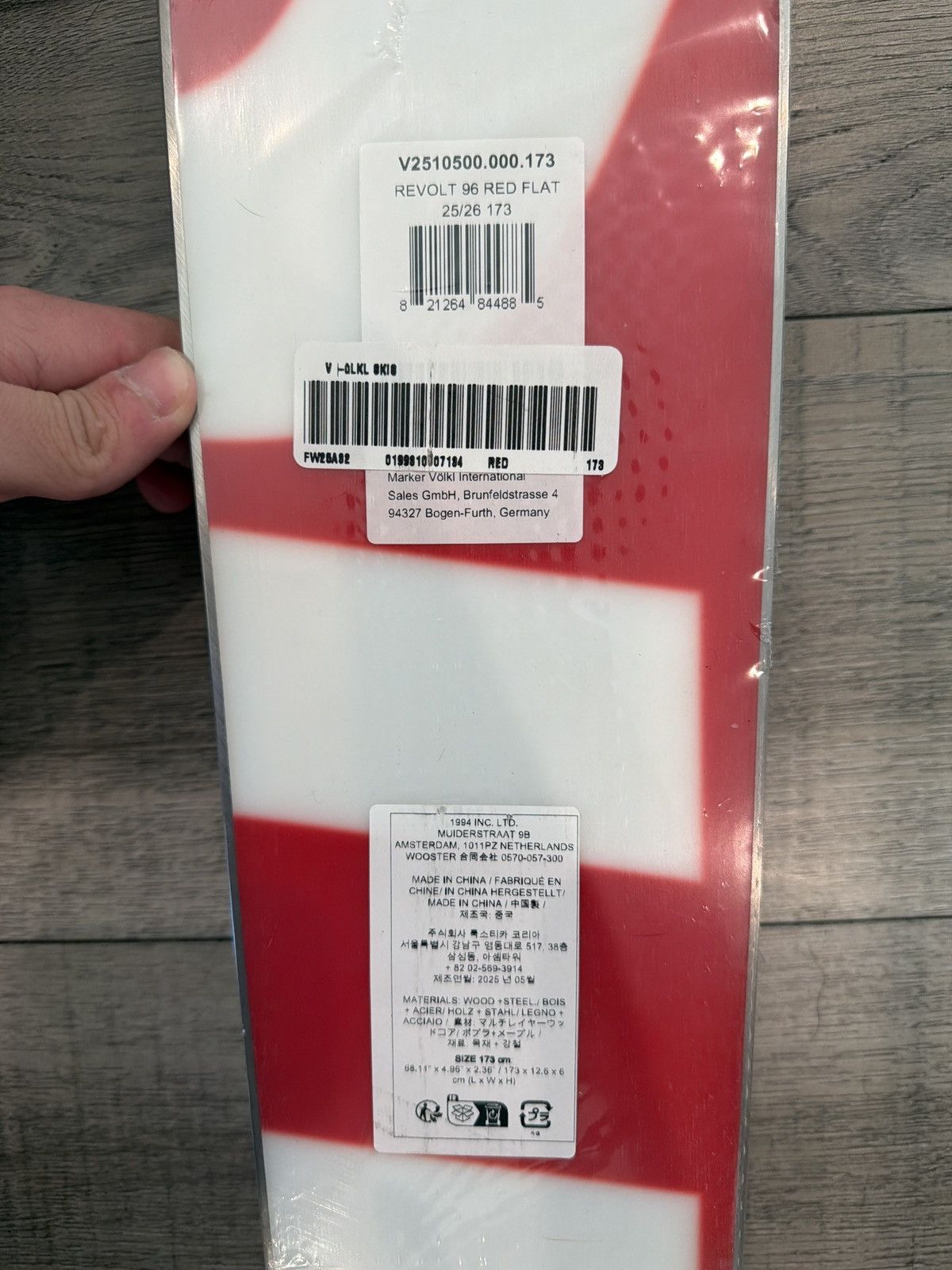 Supreme 2025 Supreme Völkl Skis Size ONE SIZE - 4 Thumbnail