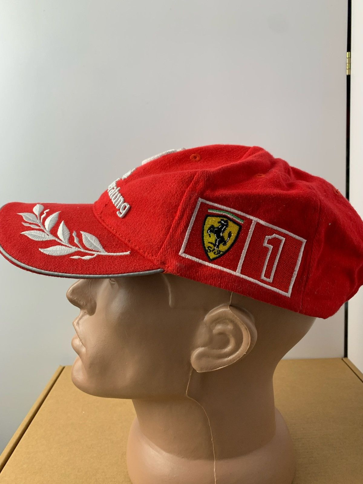 Ferrari × Vintage Vintage Ferrari cap racing logo Michael Schumacher Size ONE SIZE - 2 Thumbnail