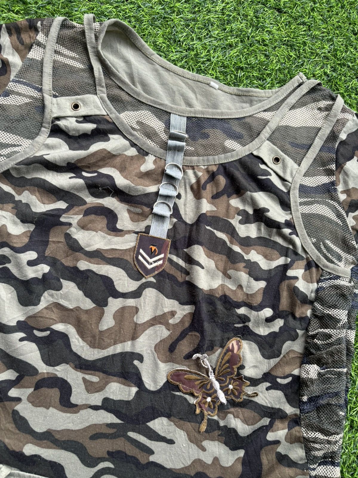 Hysteric Glamour Y2k Opium Camo Punk Style Women's Size L / US 10 / IT 46 - 3 Thumbnail