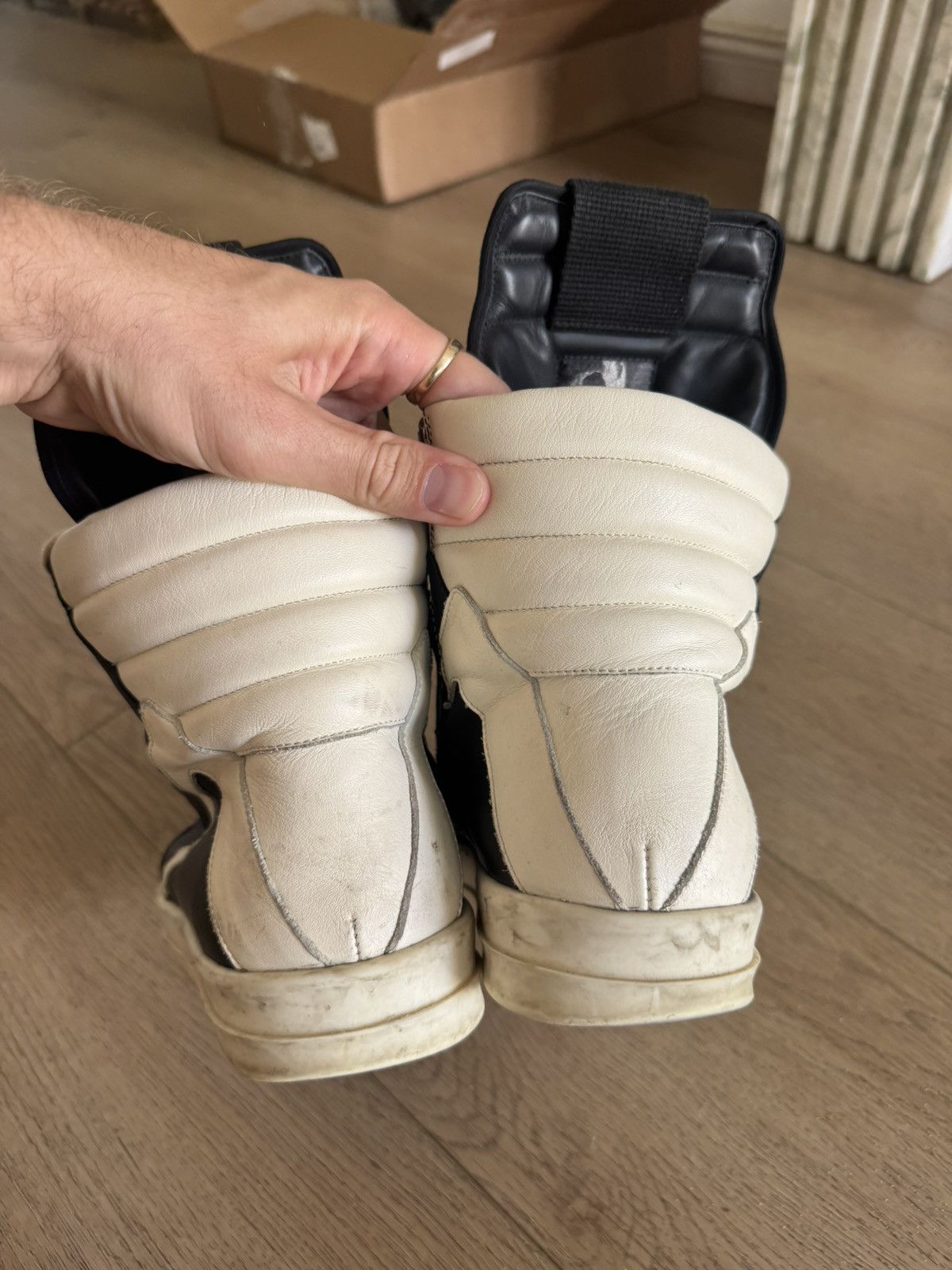 Rick Owens Geobaskets 43 Size US 10 / EU 43 - 8 Thumbnail