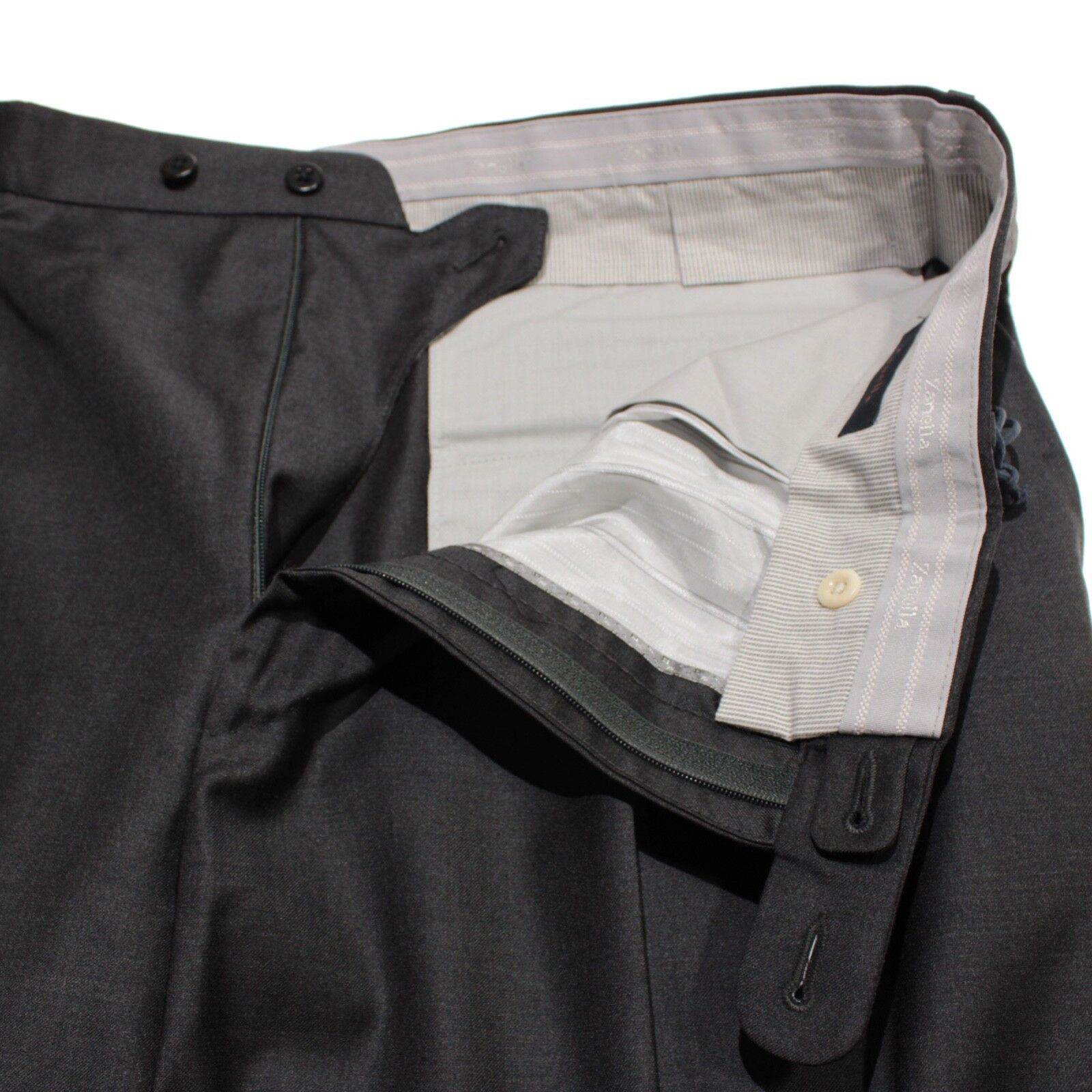 Zanella Zanella New with tags Dress Pants Size 42 US In Gray Size US 42 / EU 58 - 3 Thumbnail
