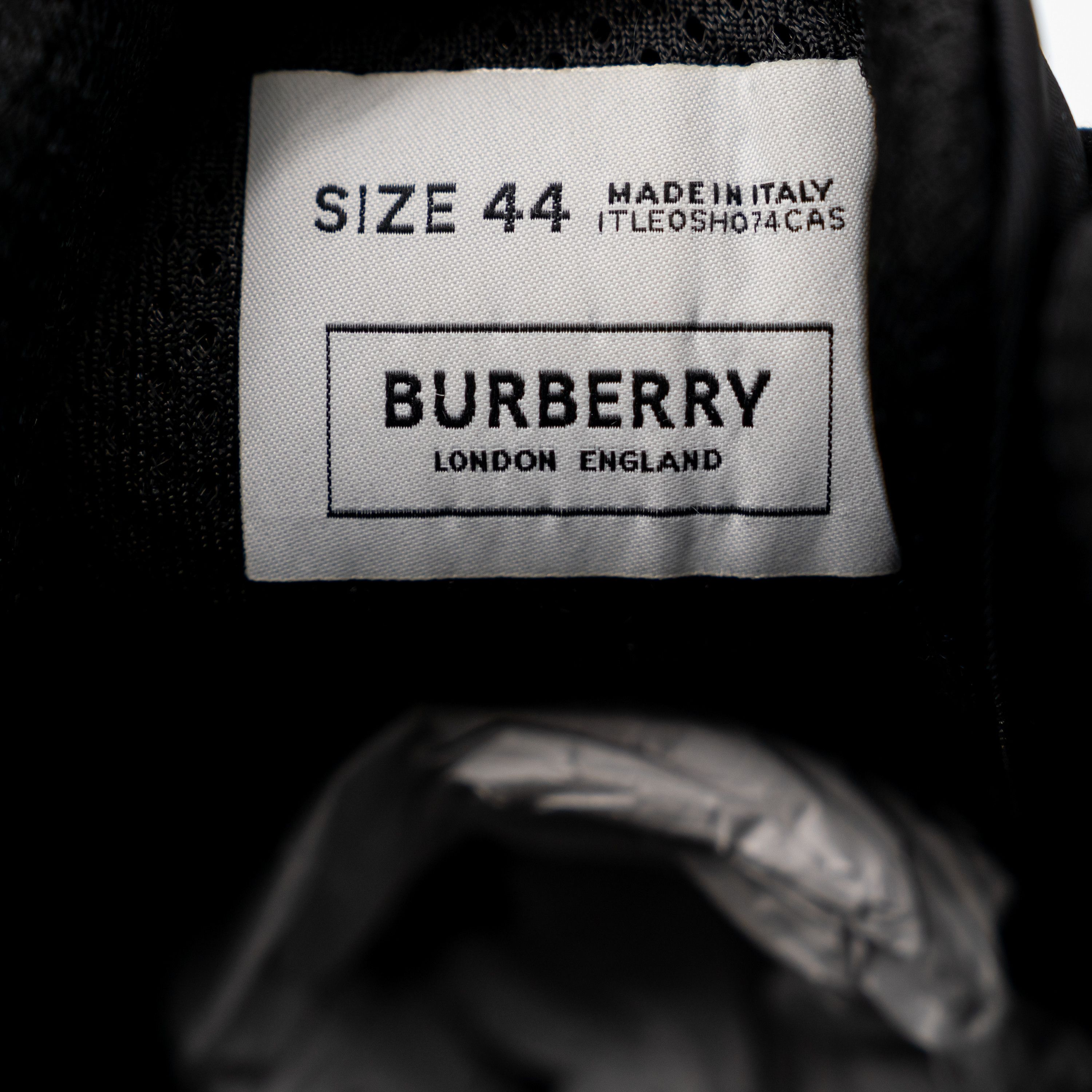 Burberry Burberry Arthur Lace Black Brown Sneakers Leather Big Laces Size US 11 / EU 44 - 9 Thumbnail