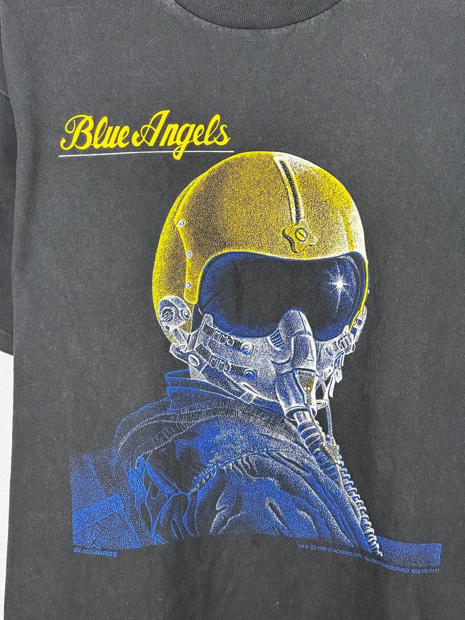 Vintage Vintage Oneita 90’s Air Force USA T-Shirt Single Stitch Size US XL / EU 56 / 4 - 4 Thumbnail