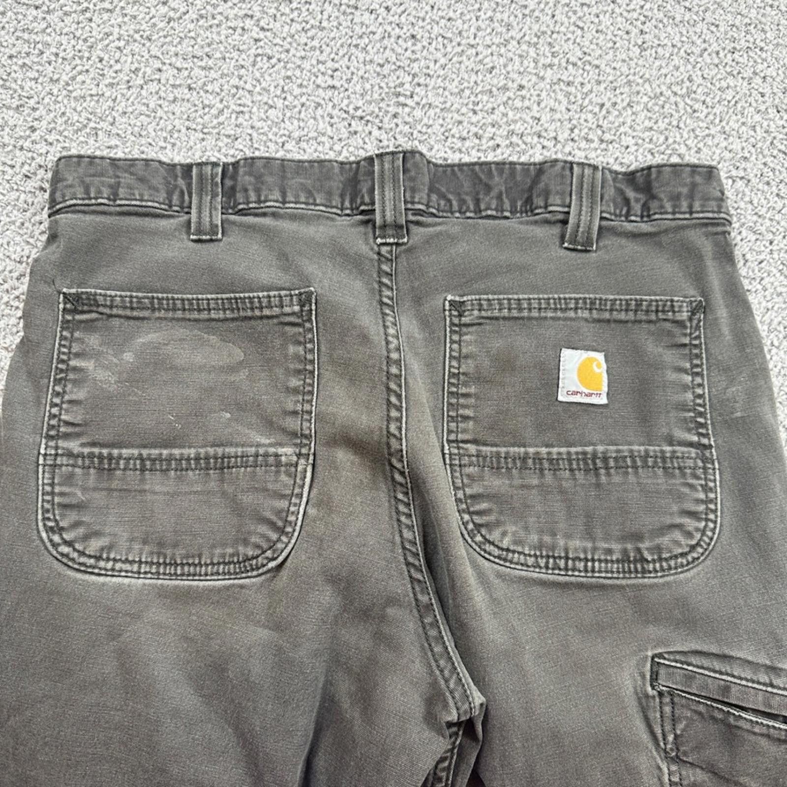 Carhartt Carhartt 102291-306 Relaxed Fit Utility Work Pants Men 33x30 Size US 33 - 7 Thumbnail