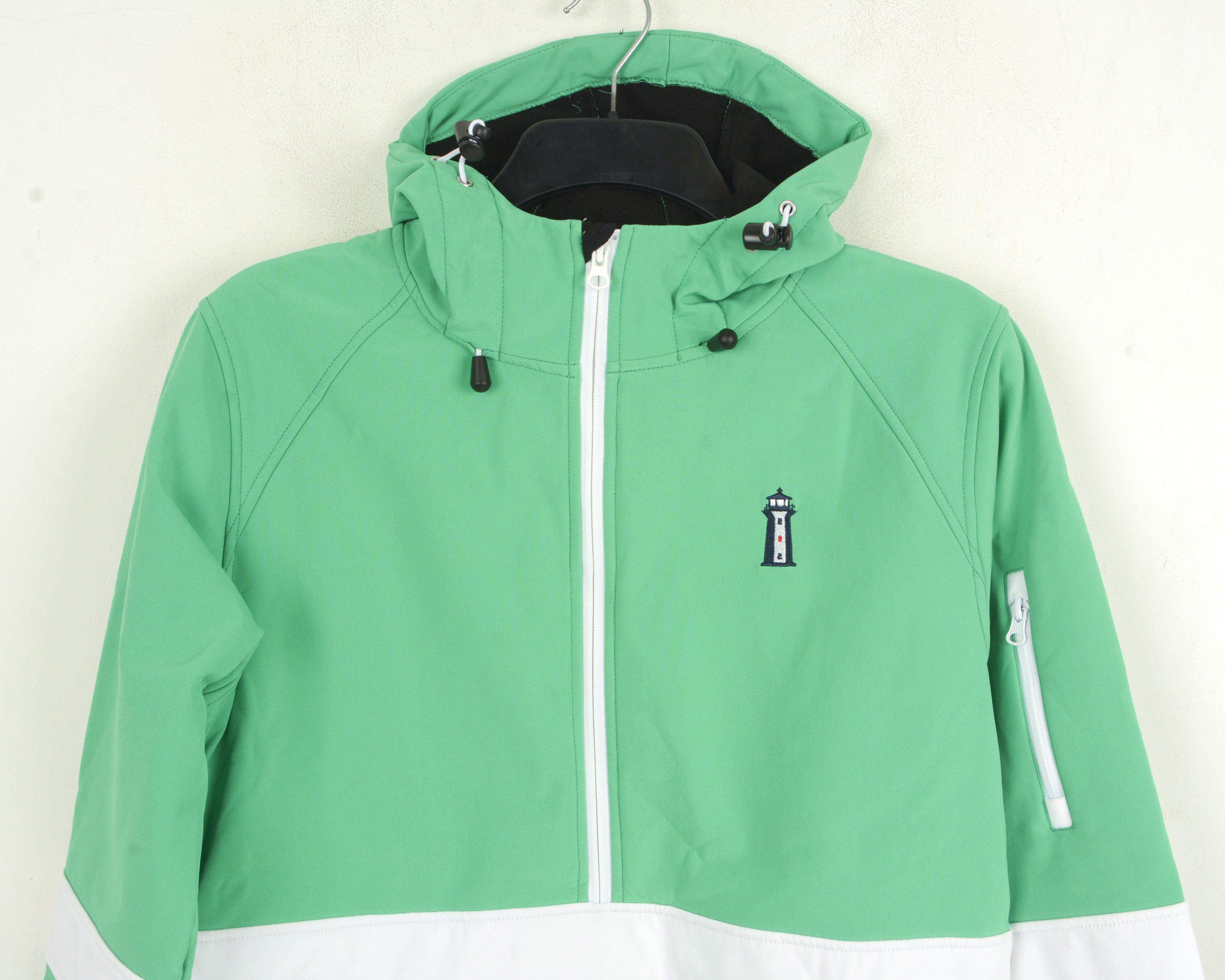 Other BRANSDAL Softshell Anorak Jacket L Hooded Pullover Coat Size L / US 10 / IT 46 - 2 Thumbnail