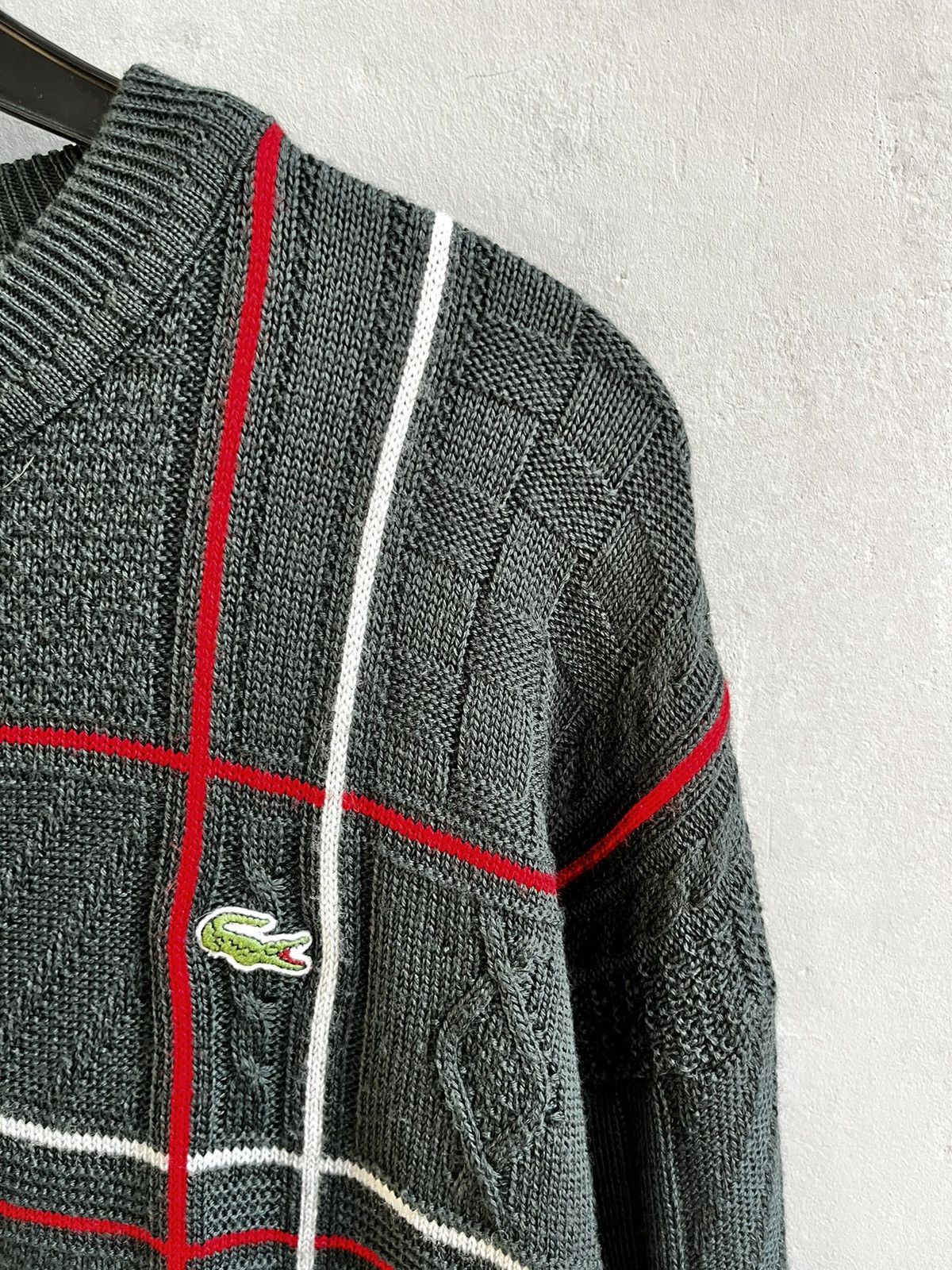 Lacoste × Vintage Lacoste knit sweater vintage Size US L / EU 52-54 / 3 - 5 Thumbnail