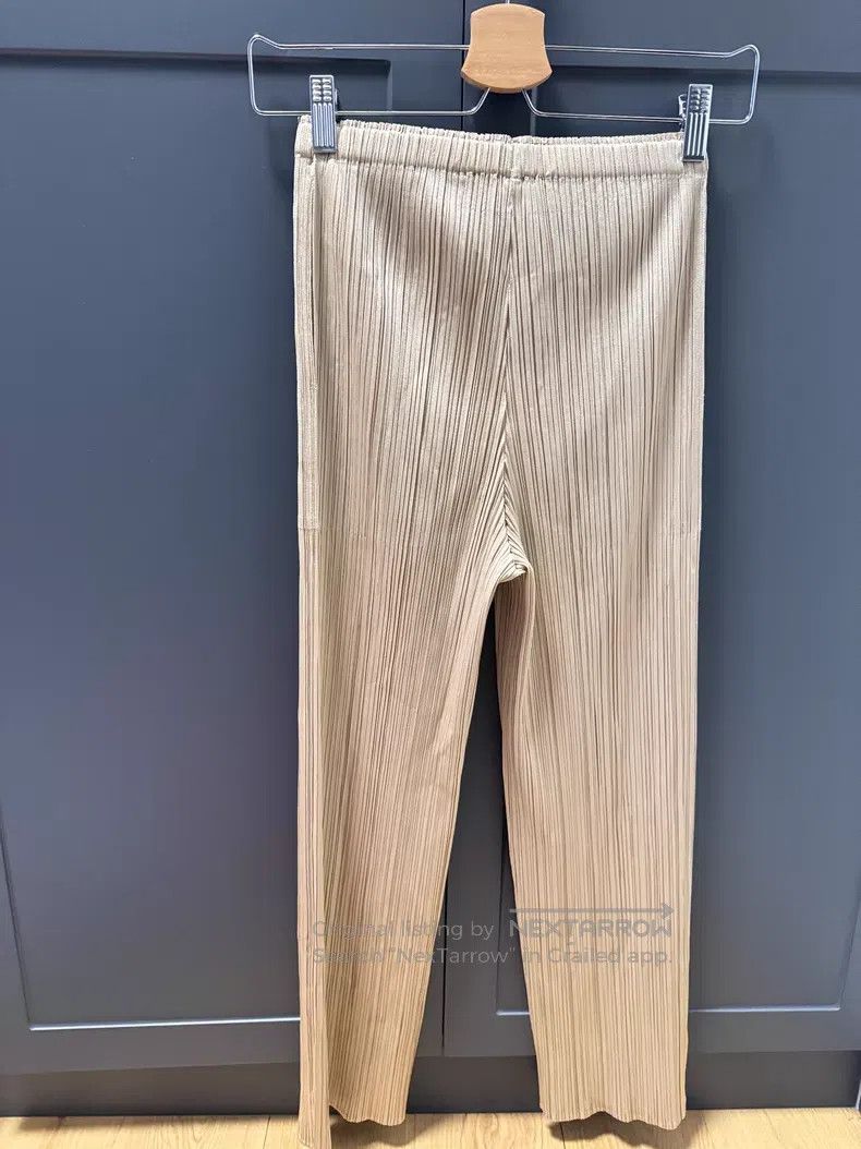 Issey Miyake Issey Miyake Khaki Brown Pants Size 25" / US 0 / IT 36 - 5 Thumbnail