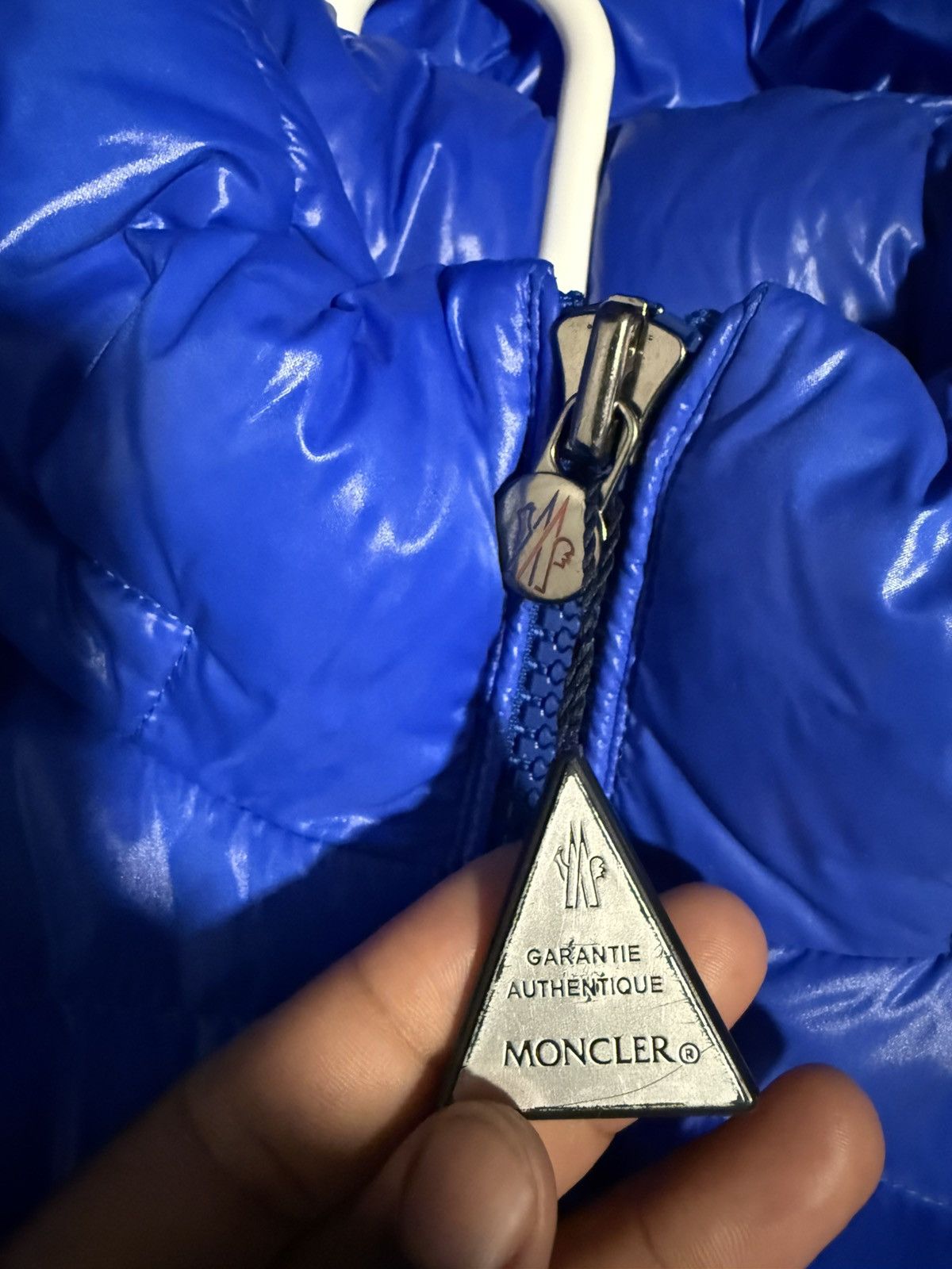 Moncler Moncler Maya Short Down Jacket – Royal Blue Size US XL / EU 56 / 4 - 2 Thumbnail