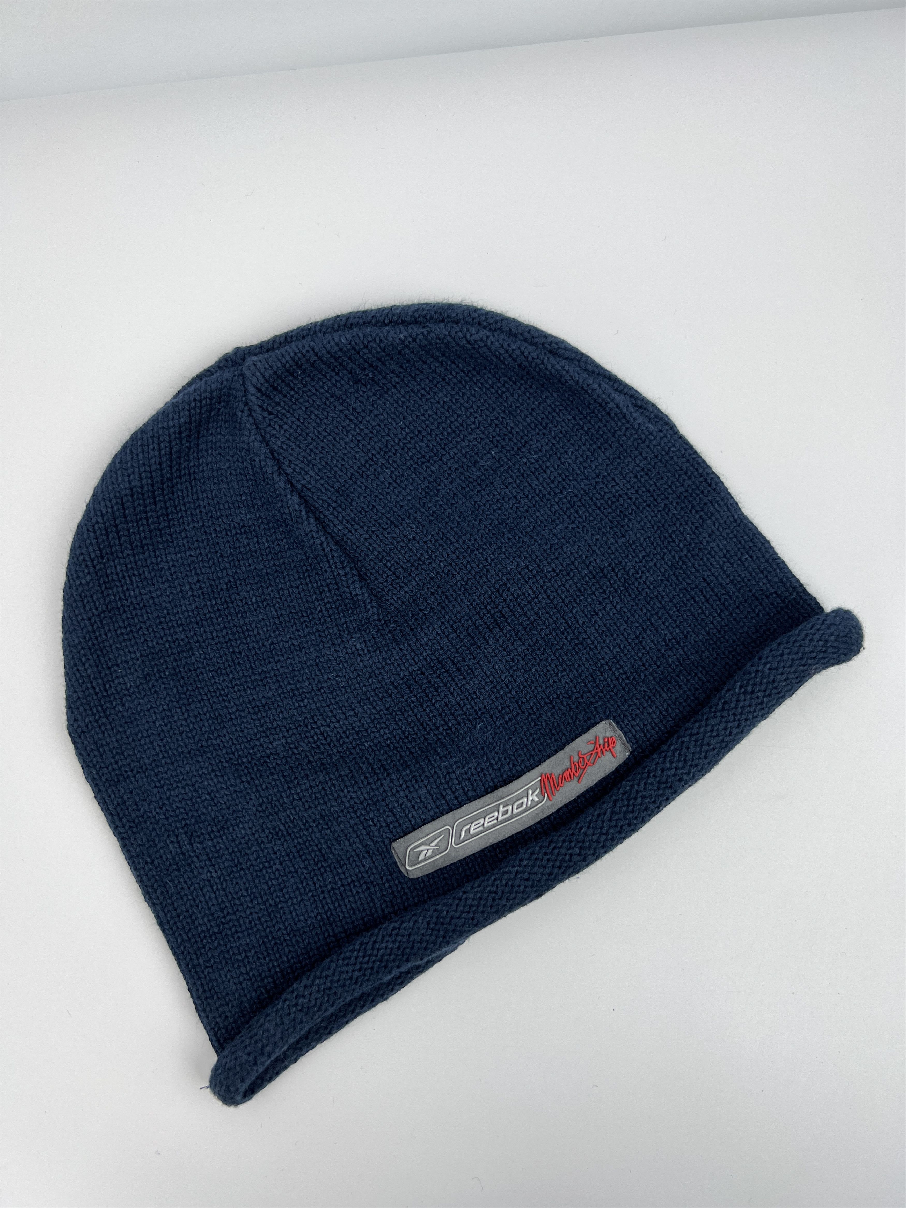 Reebok × Vintage Vintage Y2K Reebok Membership Beanie Hat Size ONE SIZE - 4 Thumbnail