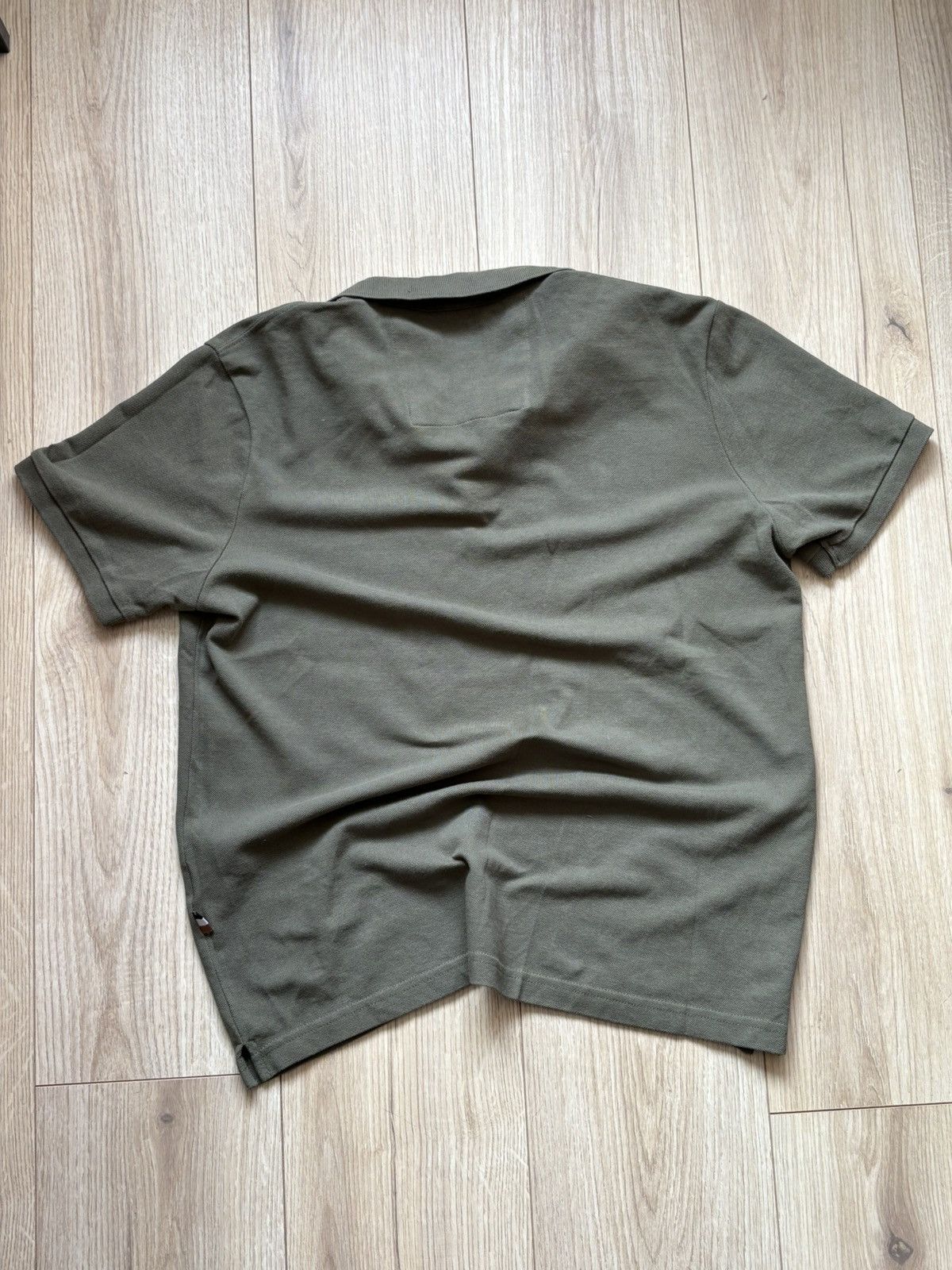 Hugo Boss HUGO BOSS Olive Green Polo Shirt – Size M Size US M / EU 48-50 / 2 - 2 Thumbnail