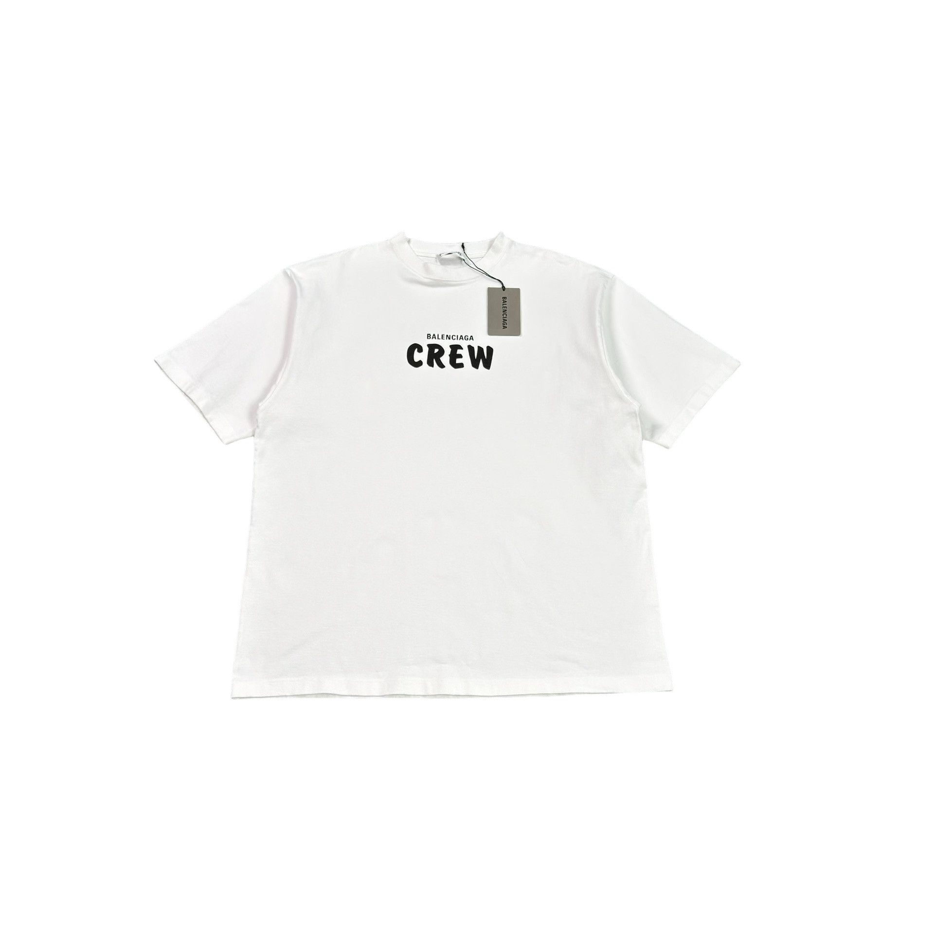 Balenciaga Balenciaga Crew Logo T-Shirt Size M Size US M / EU 48-50 / 2 - 1 Thumbnail