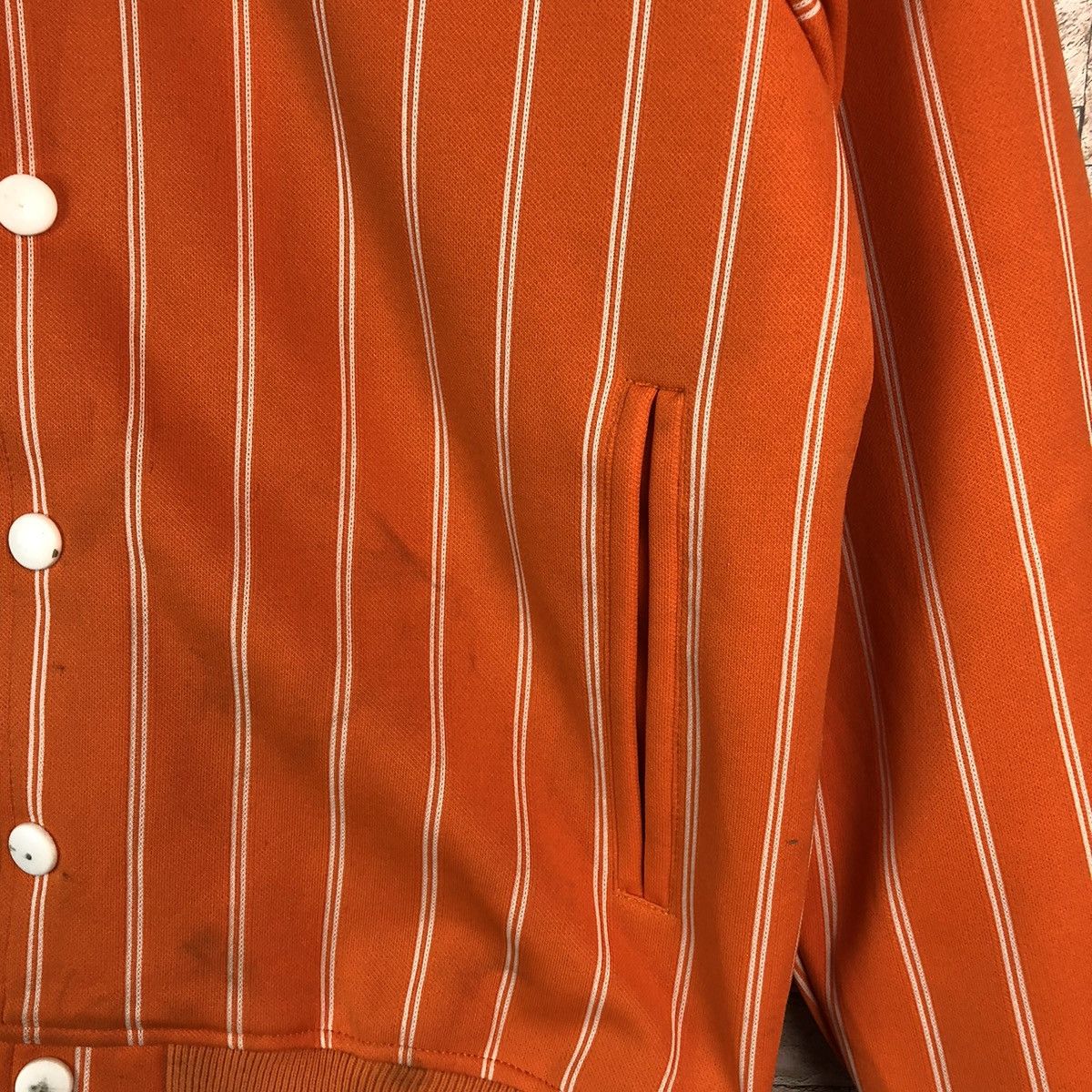 Descente Descente Orange Bombers varsity Jacket #A831 Size US S / EU 44-46 / 1 - 10 Thumbnail