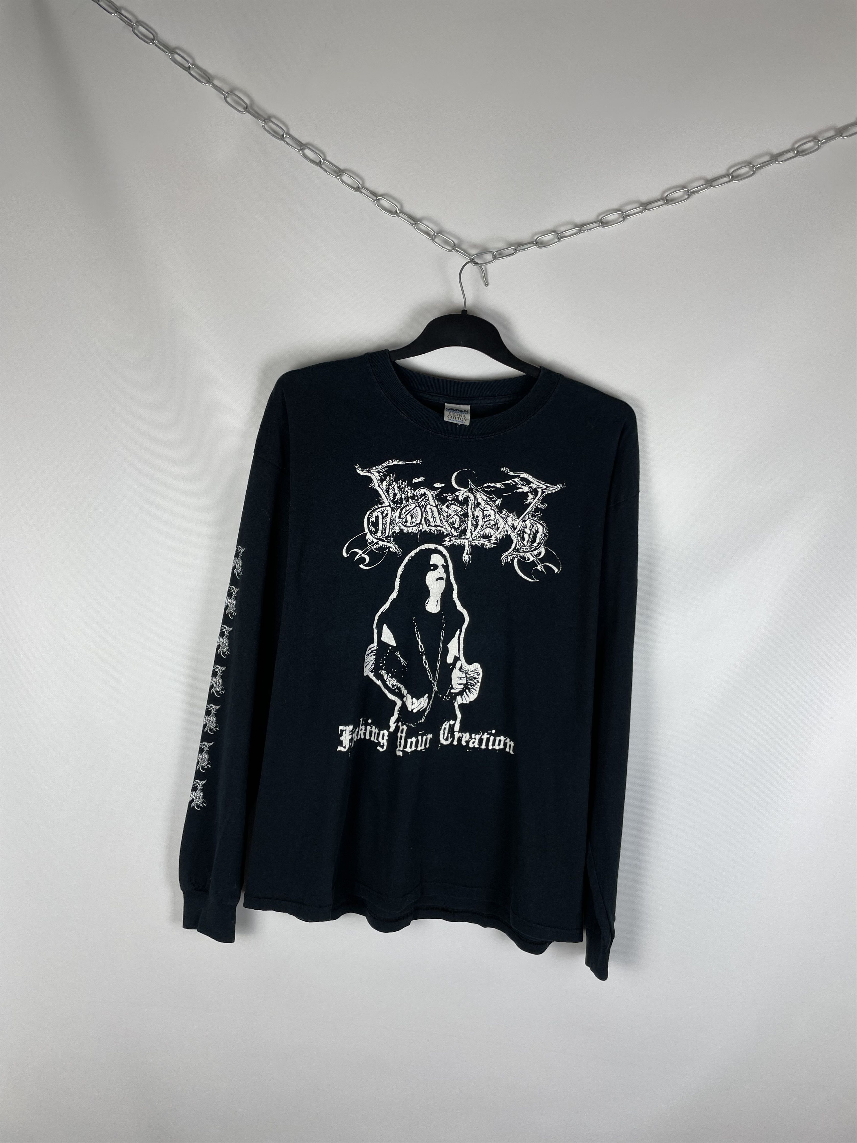 Band Tees Vintage 90s Rock Black Long Sleeve Size US XL / EU 56 / 4 - 2 Thumbnail