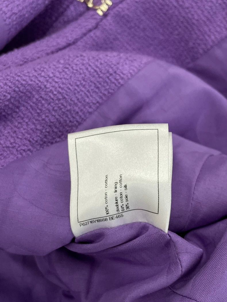 Chanel Chanel 20c Station Series Purple Four-pocket Jacket Size XS / US 0-2 / IT 36-38 - 7 Thumbnail