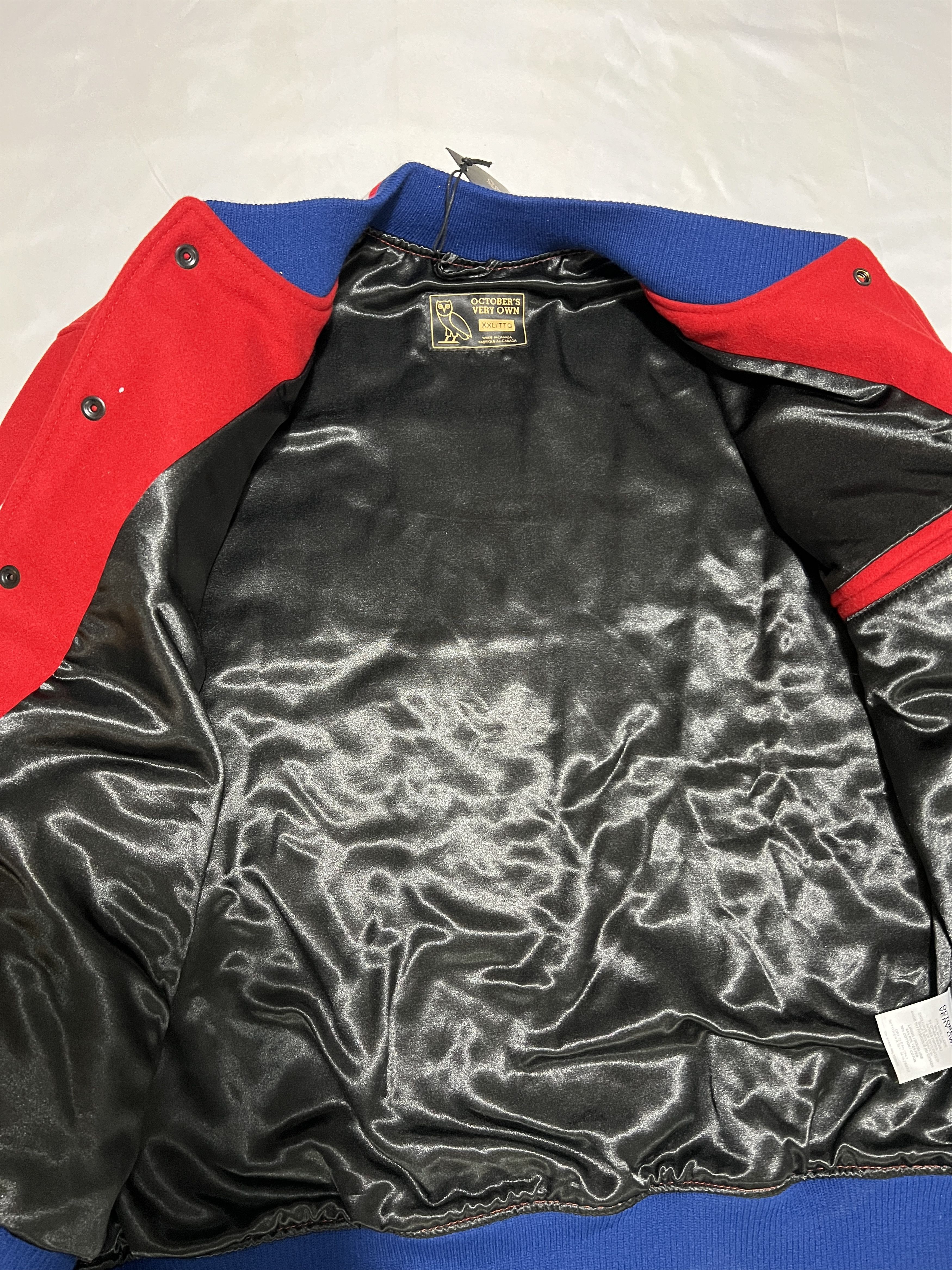 OVO x NHL x Montreal Canadiens Varsity Jacket
