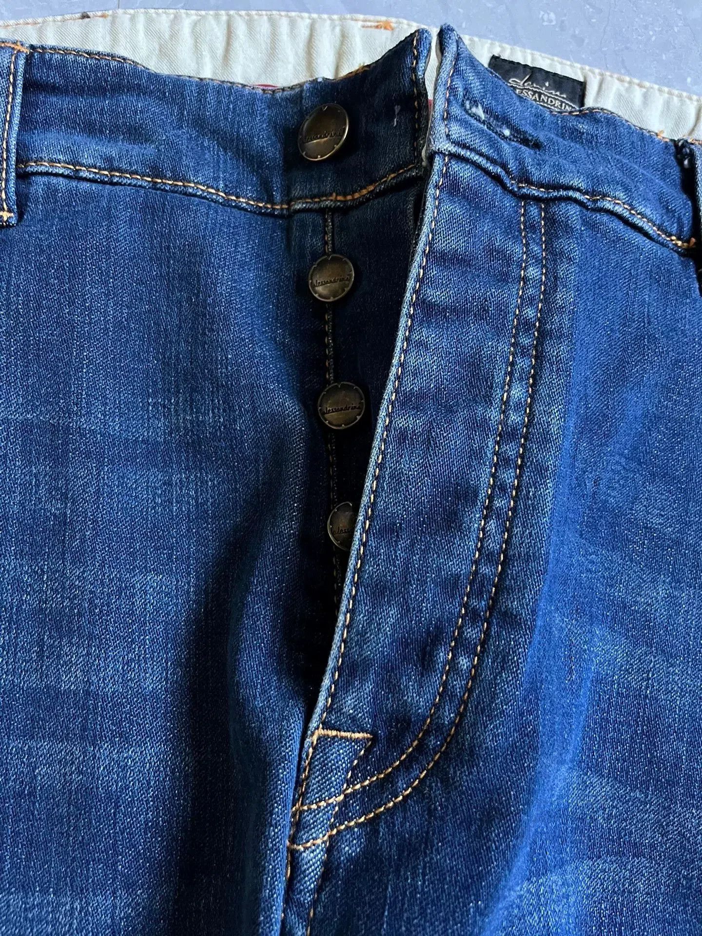 Daniele Alessandrini DANIELEALESSANDRINI Italian Men's Jeans. Size US 32 / EU 48 - 3 Thumbnail