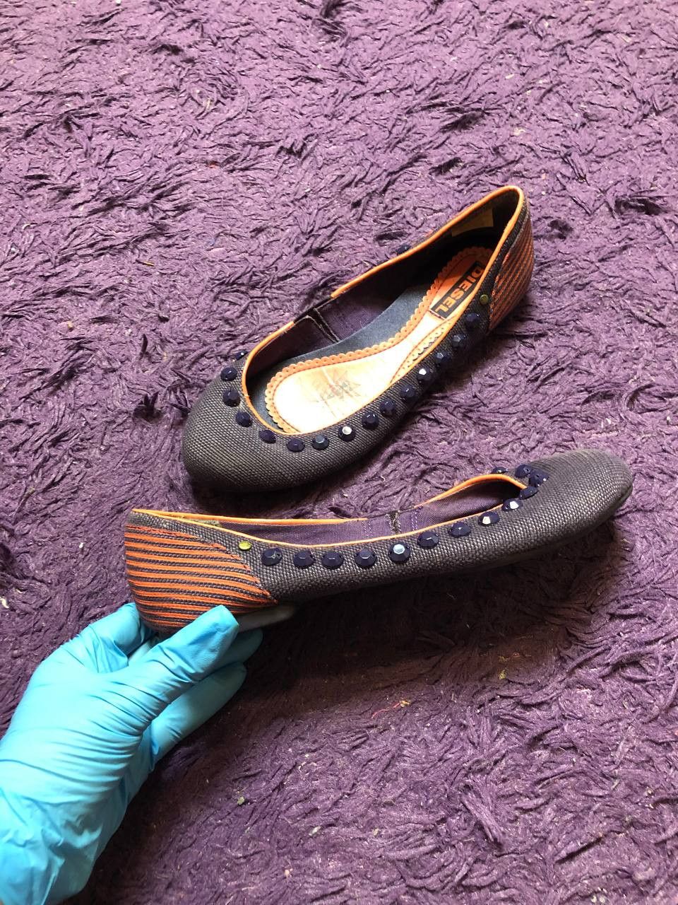 Diesel Diesel ballerina flat shoes sporty STREETWEAR Size US 6 / IT 36 - 21 Thumbnail