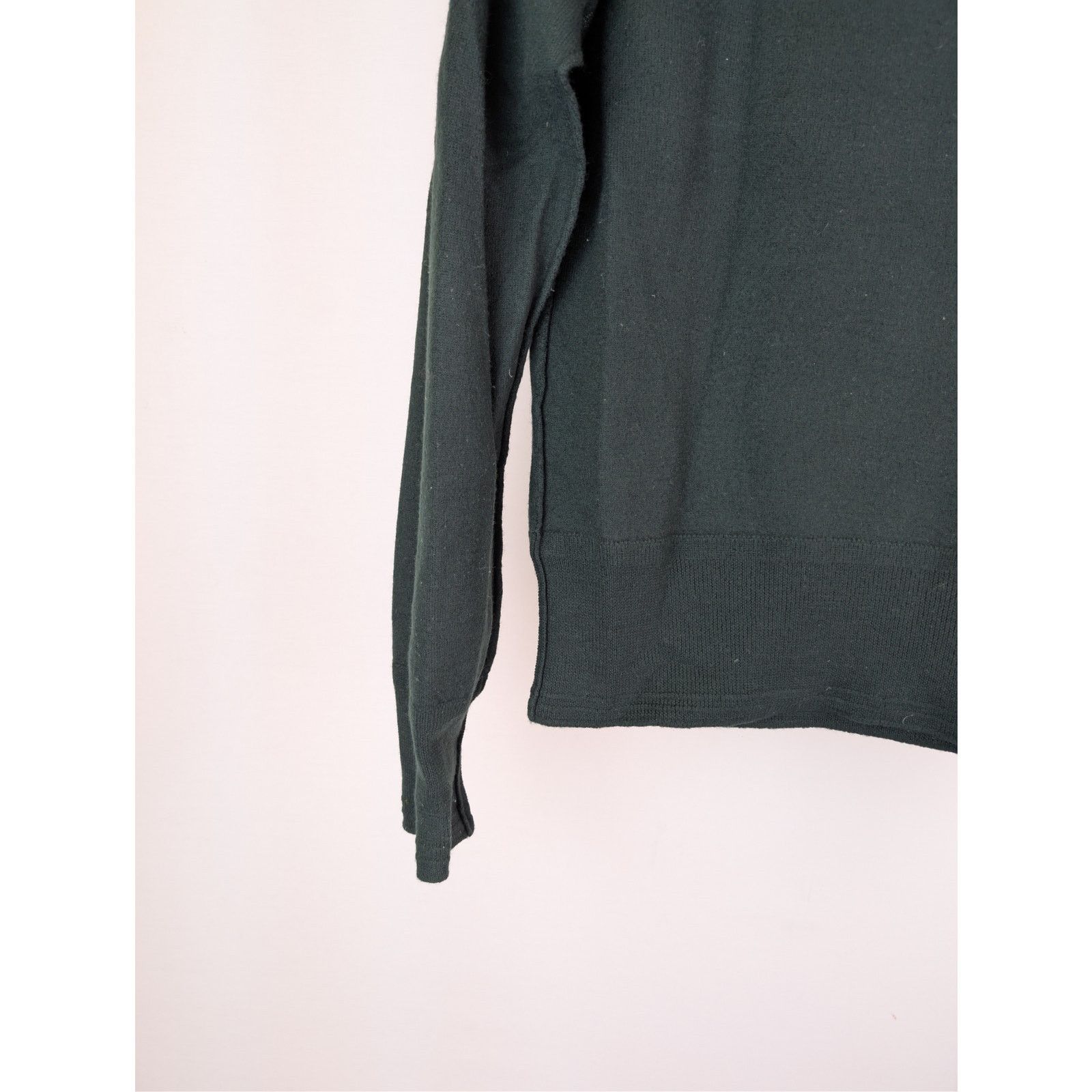 Burberry o1rshd1 CC20 Wool half-zip sweater Hoodie in a green Size US M / EU 48-50 / 2 - 14 Thumbnail