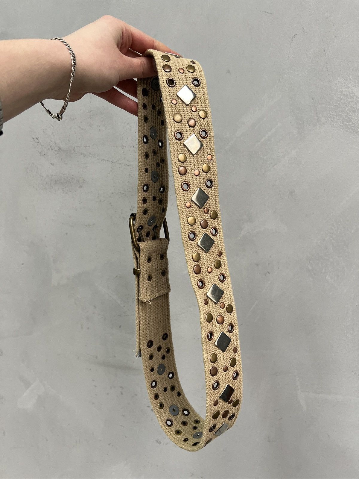 Hysteric Glamour Studded canvas y2k japanese belt hysteric glamour Size ONE SIZE - 3 Thumbnail