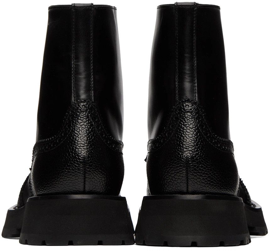 Alexander McQueen o1y1024 Ankle Boots in Black Size US 8 / EU 41 - 2 Thumbnail