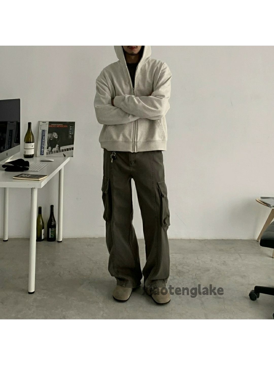 Designer × Japanese Brand × Vintage washed faded military outdoor loose baggy cargo pants Size US 34 / EU 50 - 3 Thumbnail