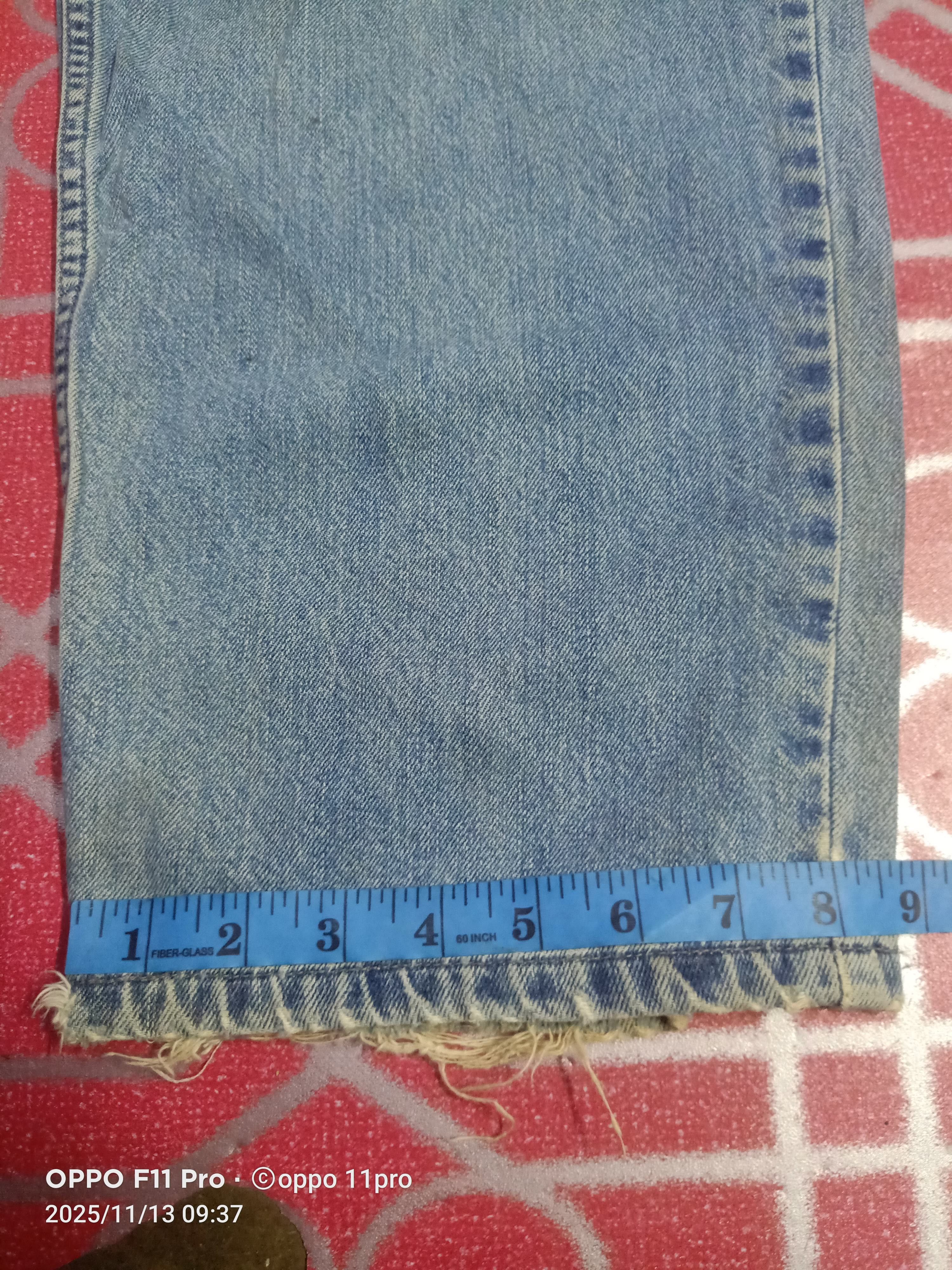 Levi's 🌟Vintag Levis 90s Silver Loose Jeans 🌟 Size US 34 / EU 50 - 14 Thumbnail