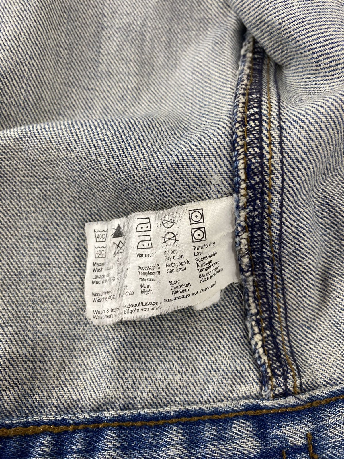 Esprit Edc by Esprit Indigo Denim Trucker Jeans Jacket Size US M / EU 48-50 / 2 - 9 Thumbnail