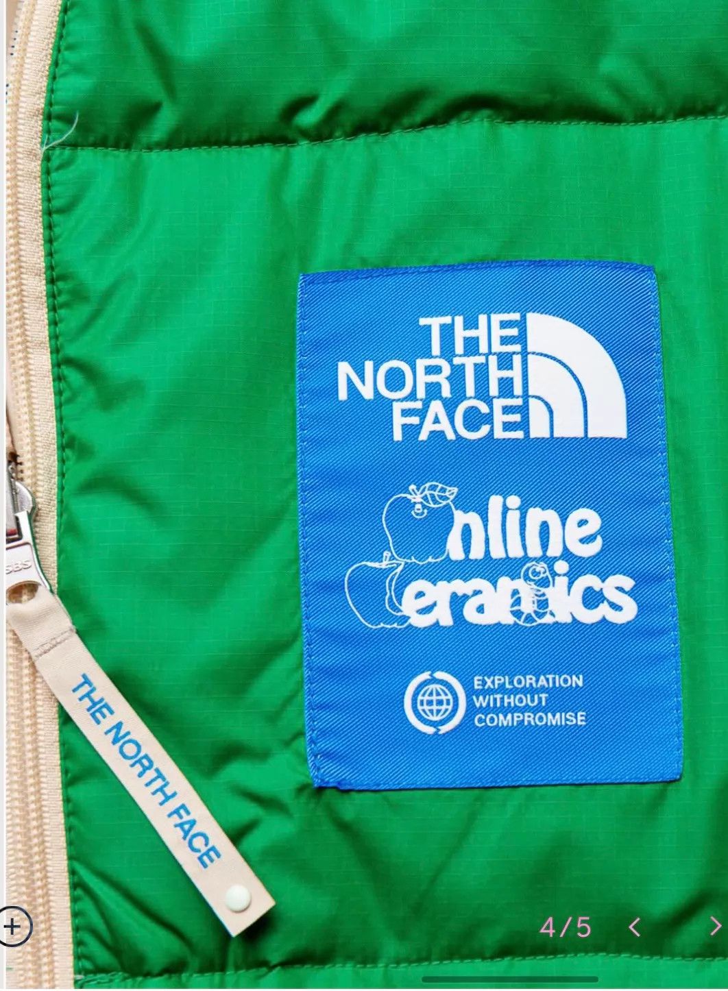 The North Face The North Face x Online Ceramics Sleeping Bag Size ONE SIZE - 4 Thumbnail