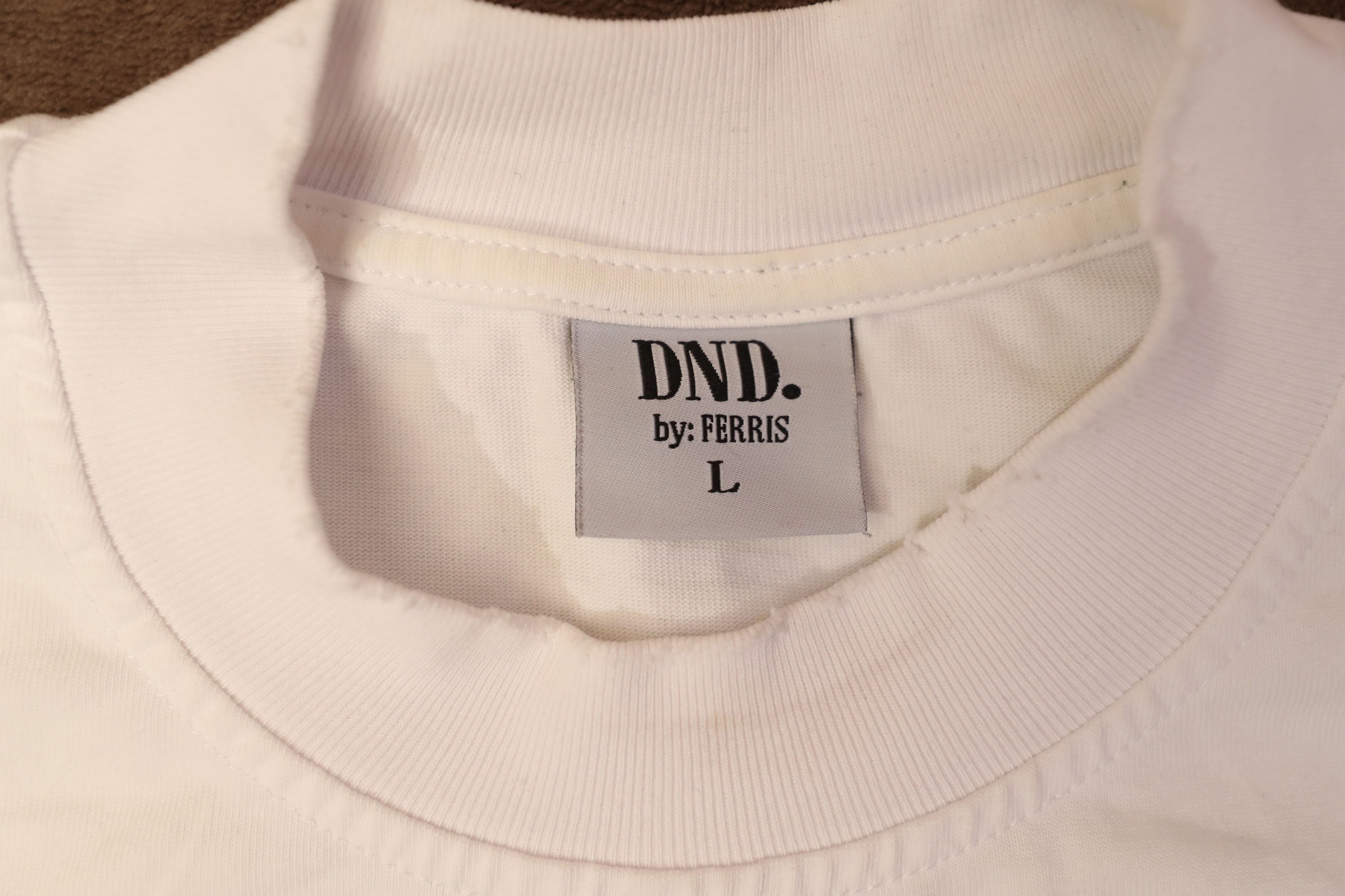 Other The Perfect T - Blank Washed and Distressed White Tee (L) Size US L / EU 52-54 / 3 - 10 Thumbnail