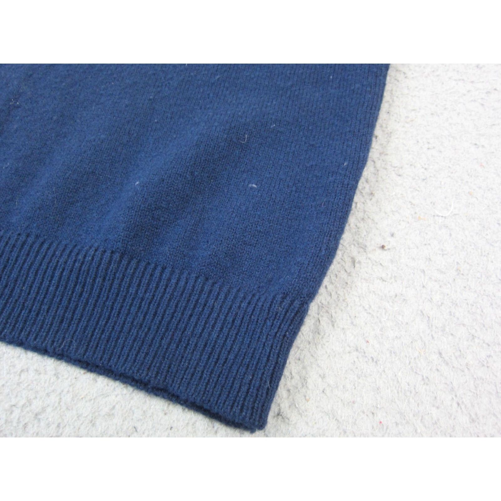 Vintage VINTAGE Lord Jeff Sweater Vest Mens L Blue Orlon Wool Knit V Neck 70s USA Size US L / EU 52-54 / 3 - 4 Thumbnail