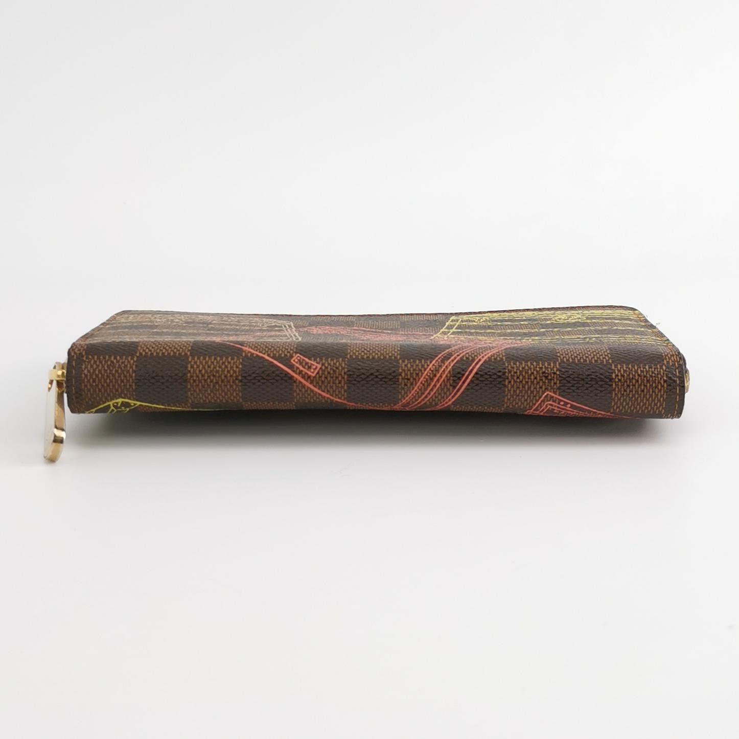 Louis Vuitton Louis Vuitton (LV) Zippy Box Print Zip Around Wallet -y2506 Size ONE SIZE - 4 Thumbnail