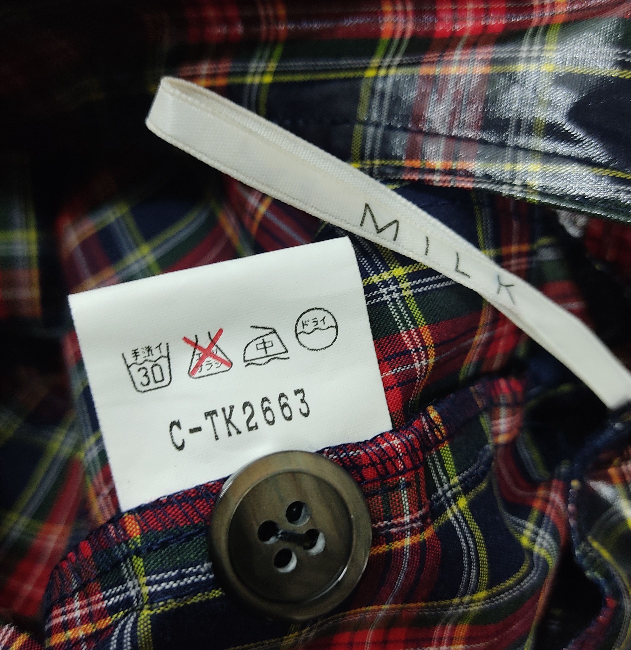GOTHBOICLIQUE × Japanese Brand × Lad Musician MILK Goth Punk Plaid Tartan Cropped Pants Size 28" / US 6 / IT 42 - 12 Thumbnail